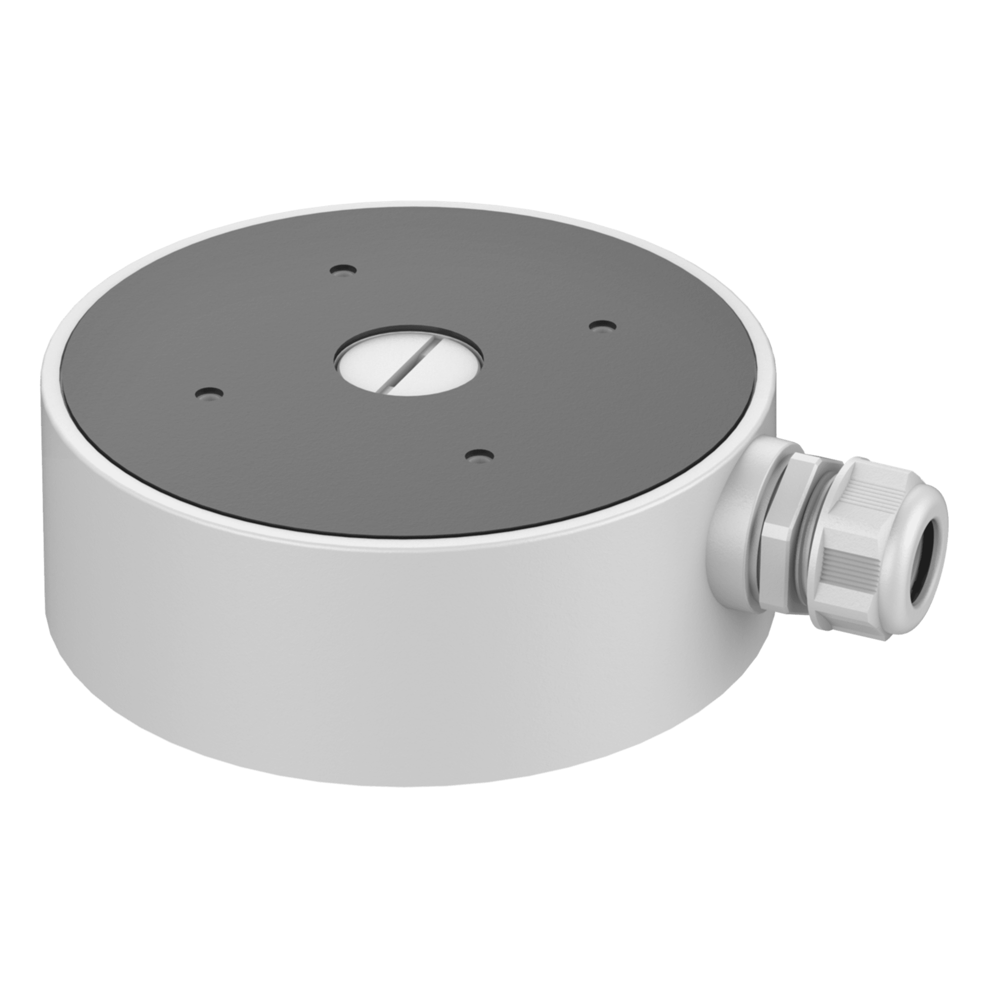 Caja de Conexión para Domo IP / Aleación de Aluminio / 160x55 mm (6.3x2.1 in) / Exterior / 442.6 g — HIKVISION · SKU DS-2280ZJ-WA160