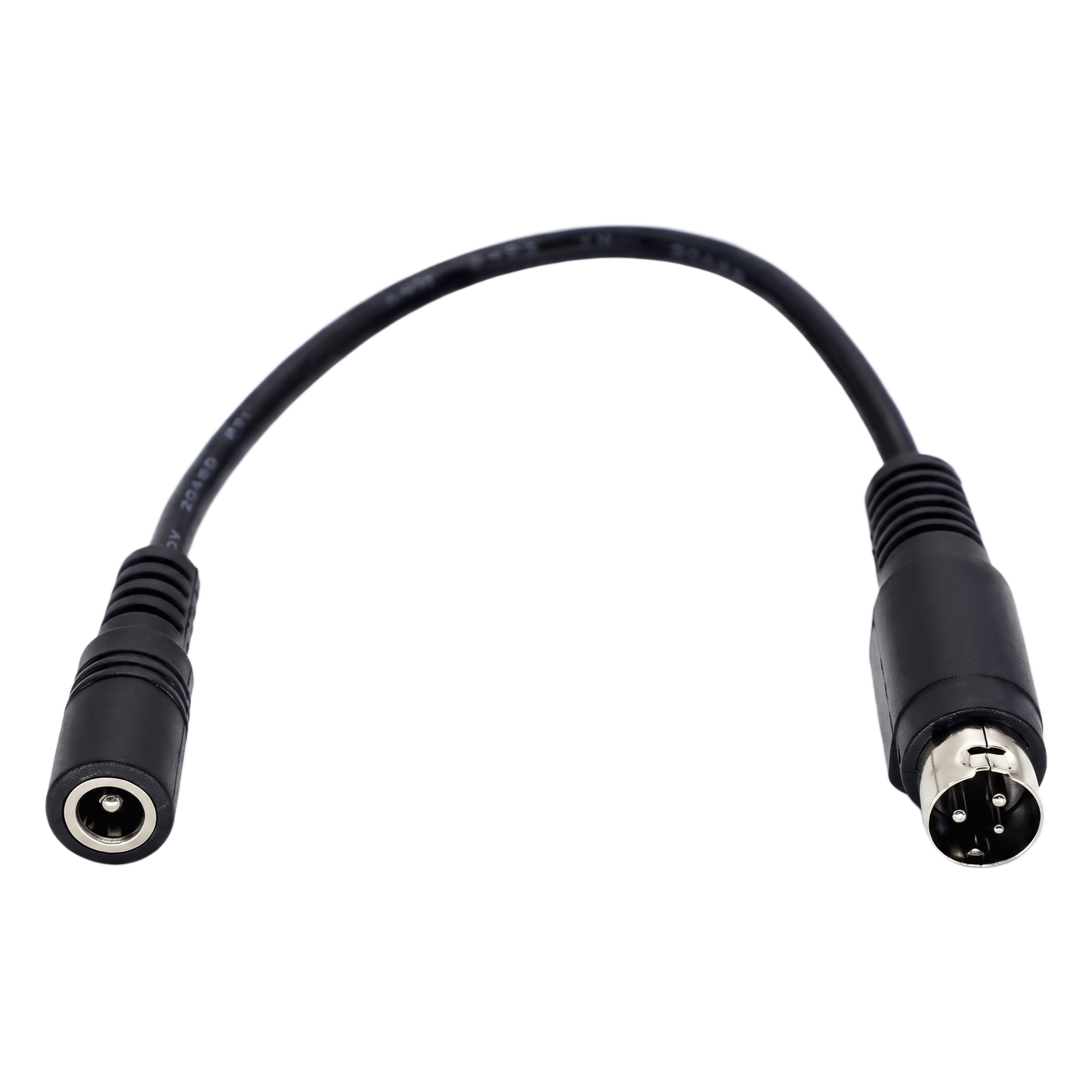 Adaptador de Corriente DC / Jack 5.5mm x 2.1mm a Mini-DIN 3 Pines / Plug & Play / 12V-19V-24V — SYSCOM PARTS · SKU PL3DIN