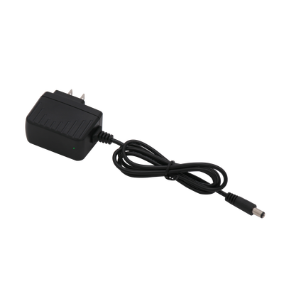 Fuente de poder de 12 Vcc @ 1 Amp Regulado / Uso en Interior / Múltiples Usos / Con cable de 95 cm 