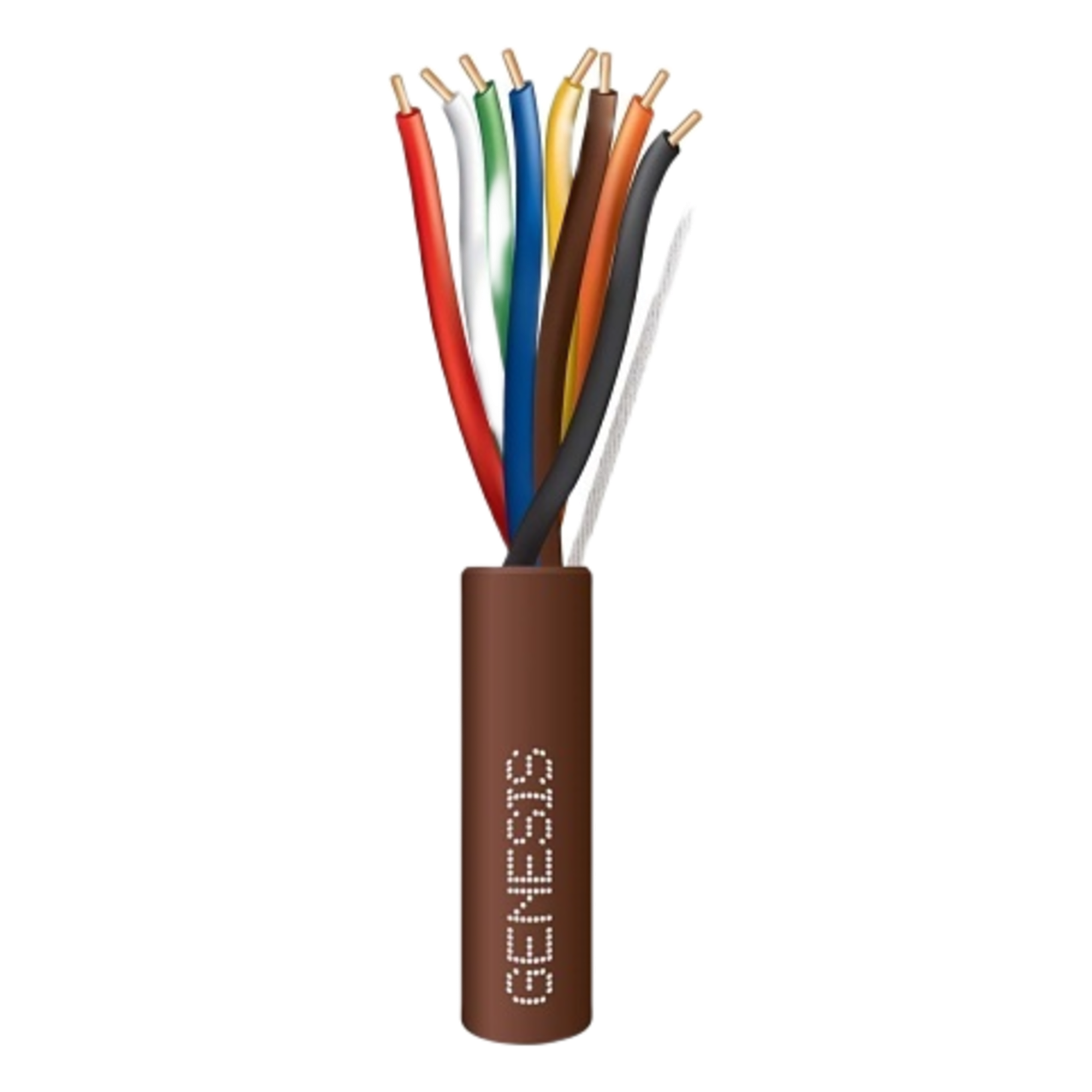Cable de Alarma / 8 Conductores / 20 AWG / CL2 / 38 m (124.7 ft) / UL 1685 / Interior — GENESIS · SKU 4707-4607