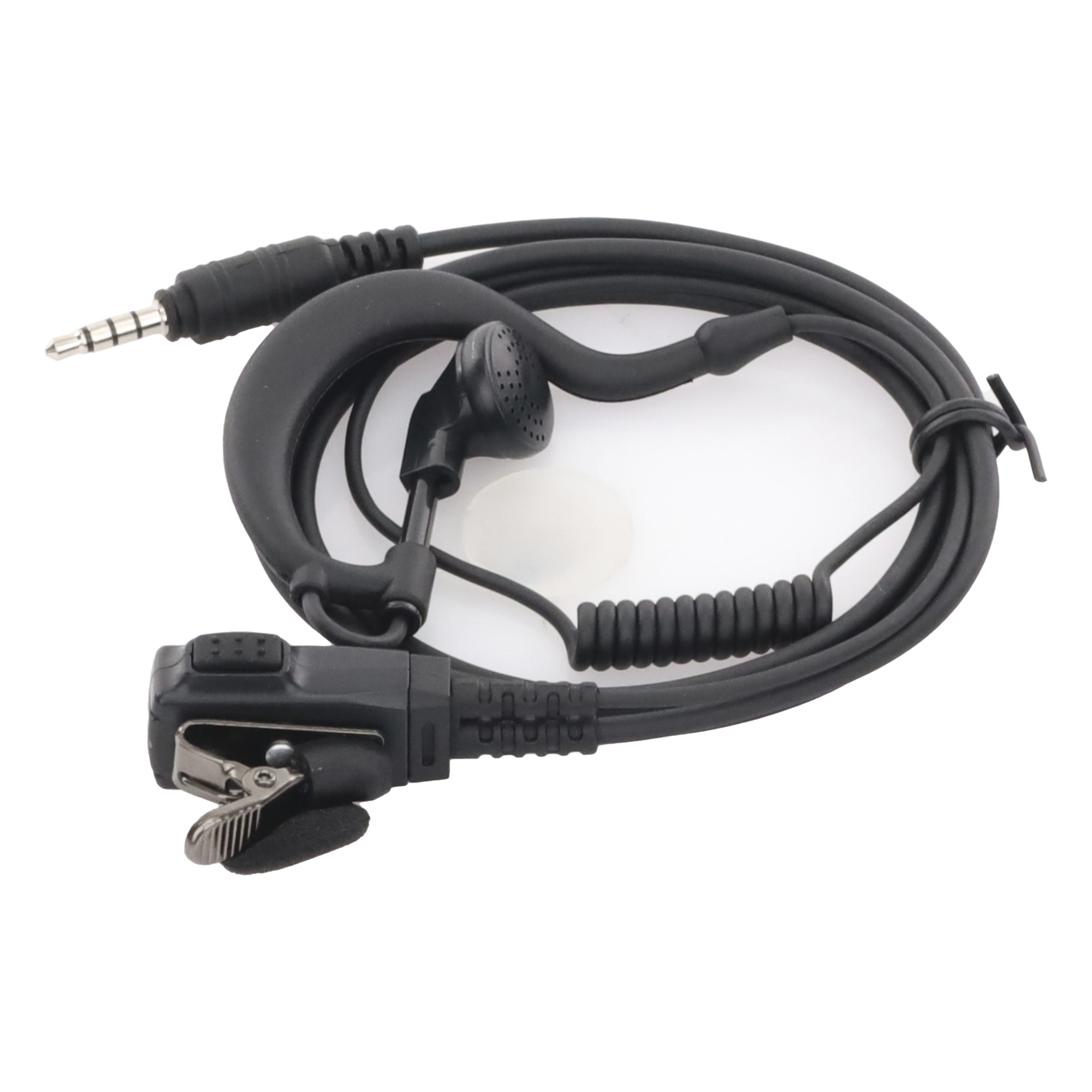 Kit de Vigilancia de 2 Cables / Micrófono y Bocina de Gancho / Audio Nítido en TX/RX / Diseño Discreto y Resistente — RUGGEAR · SKU 25030700