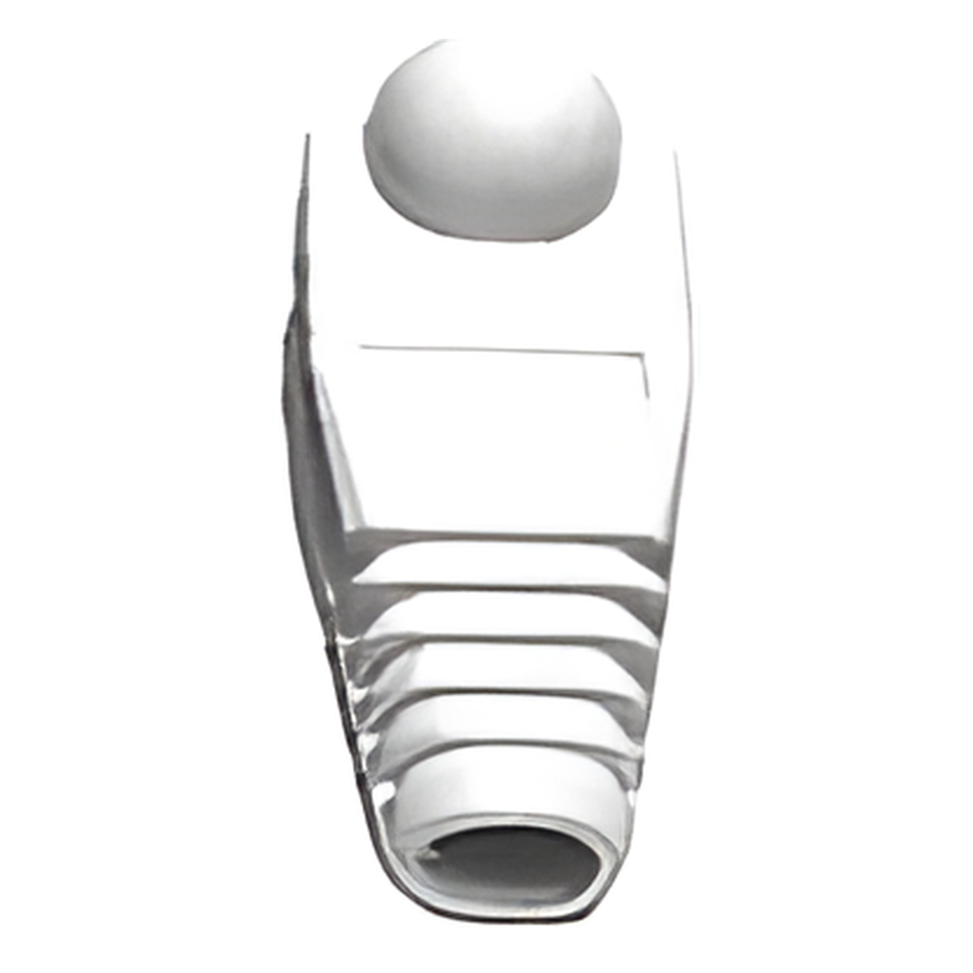 Bota de Protección / 27.5 mm / Cable 6.0 mm / RJ45 / TC-5 TC-6 / Plástico Blanco — LINKEDPRO BY EPCOM · SKU LP-PG8-025-WH