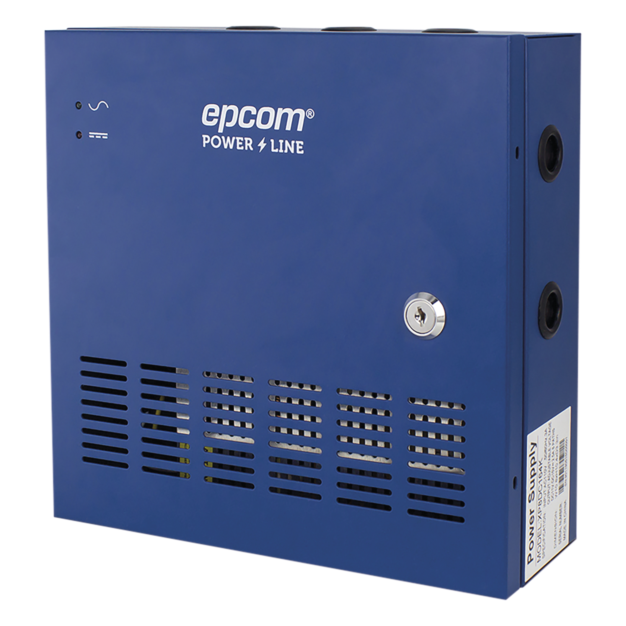 Fuente de poder profesional HEAVY DUTY de 11 - 15 Vcc @ 20 Amper, para 16 cámaras, con voltaje de entrada de: 110-220 Vca