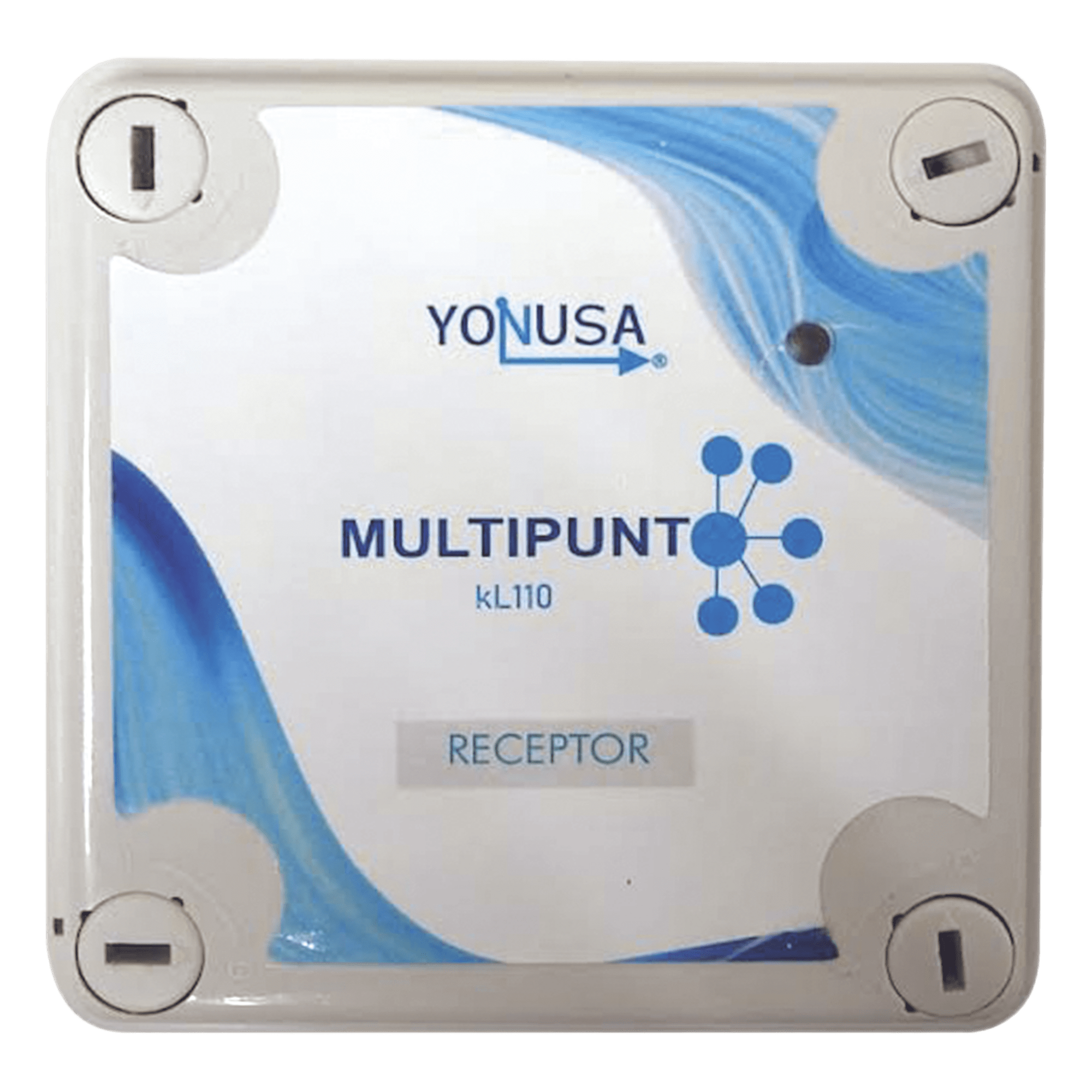 Receptor Inalámbrico / 1 km Línea de Vista / 10 Equipos / 1 HP / 800 W / Contacto Seco — YONUSA · SKU KLR110