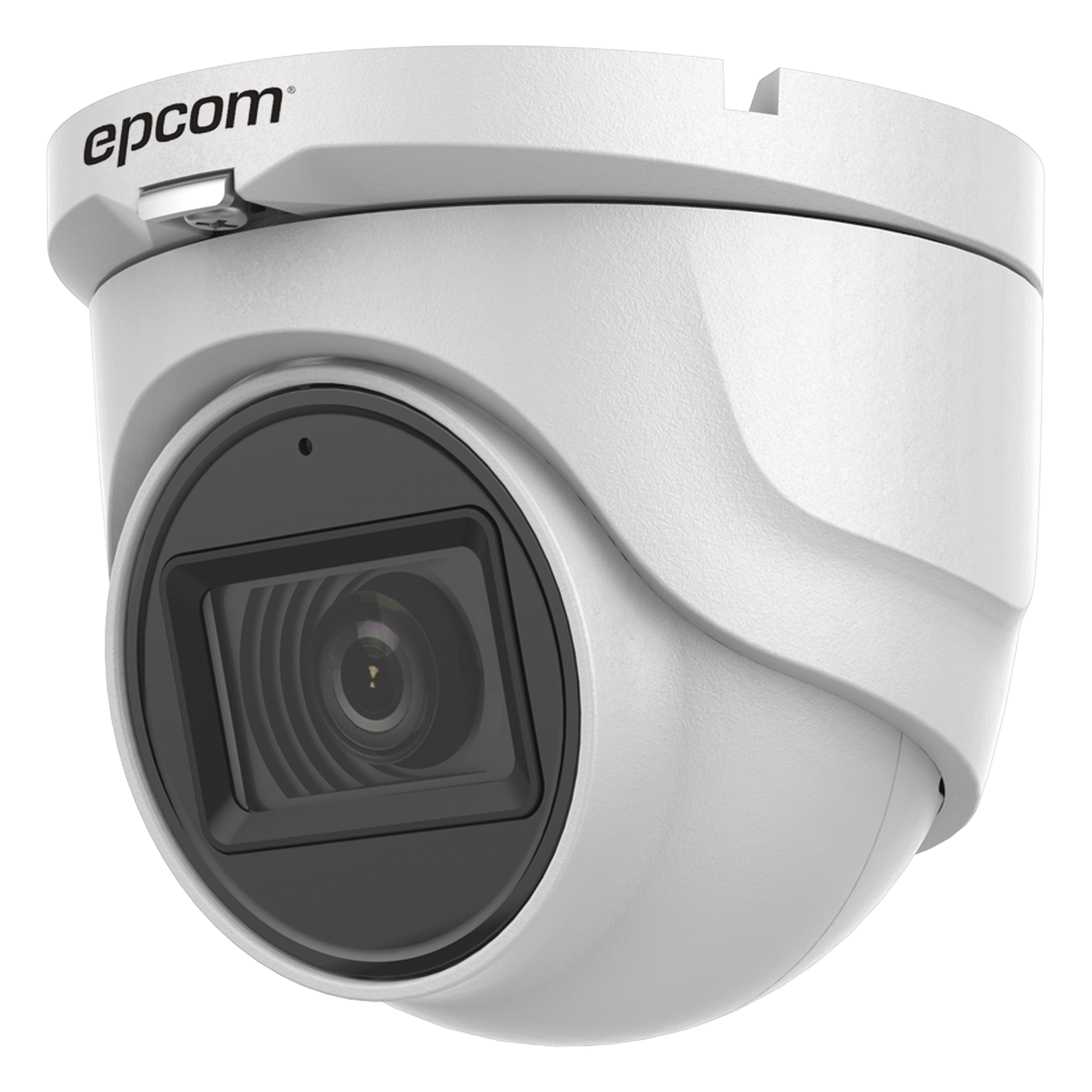 Cámara Turret TURBOHD / 5 Megapixel / Lente 2.8 mm / Ángulo 85.5° / IR 30 m (98.4 ft) / IP67 / 4 Tecnologías / Audio por Coaxitron — EPCOM PROFESSIONAL · SKU E50-TURBO-G2/A