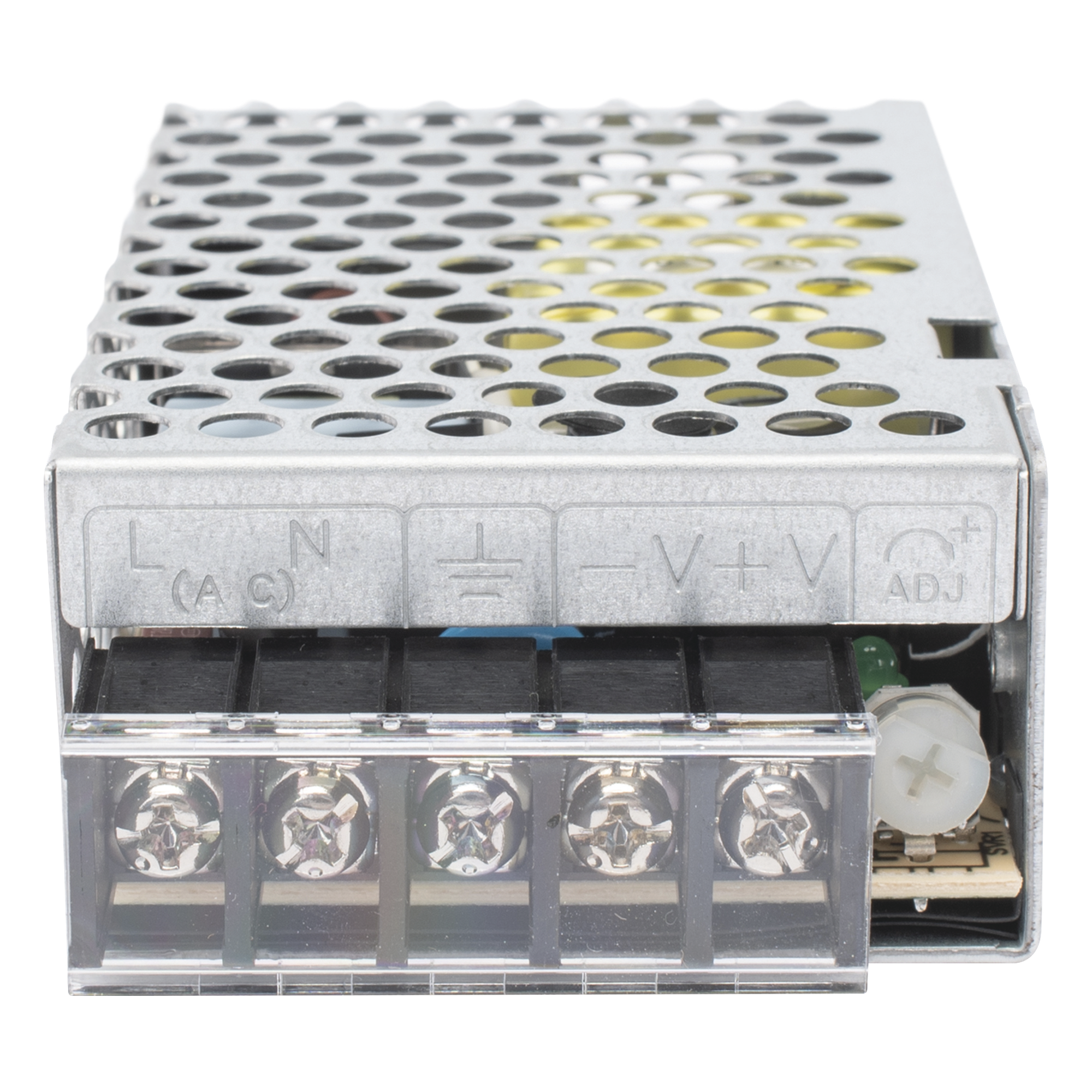 Fuente de Poder Conmutada / 25W / 5Vcc / 5A / Entrada 100-240Vca / 51x28x78 mm / 2.0x1.1x3.1 in