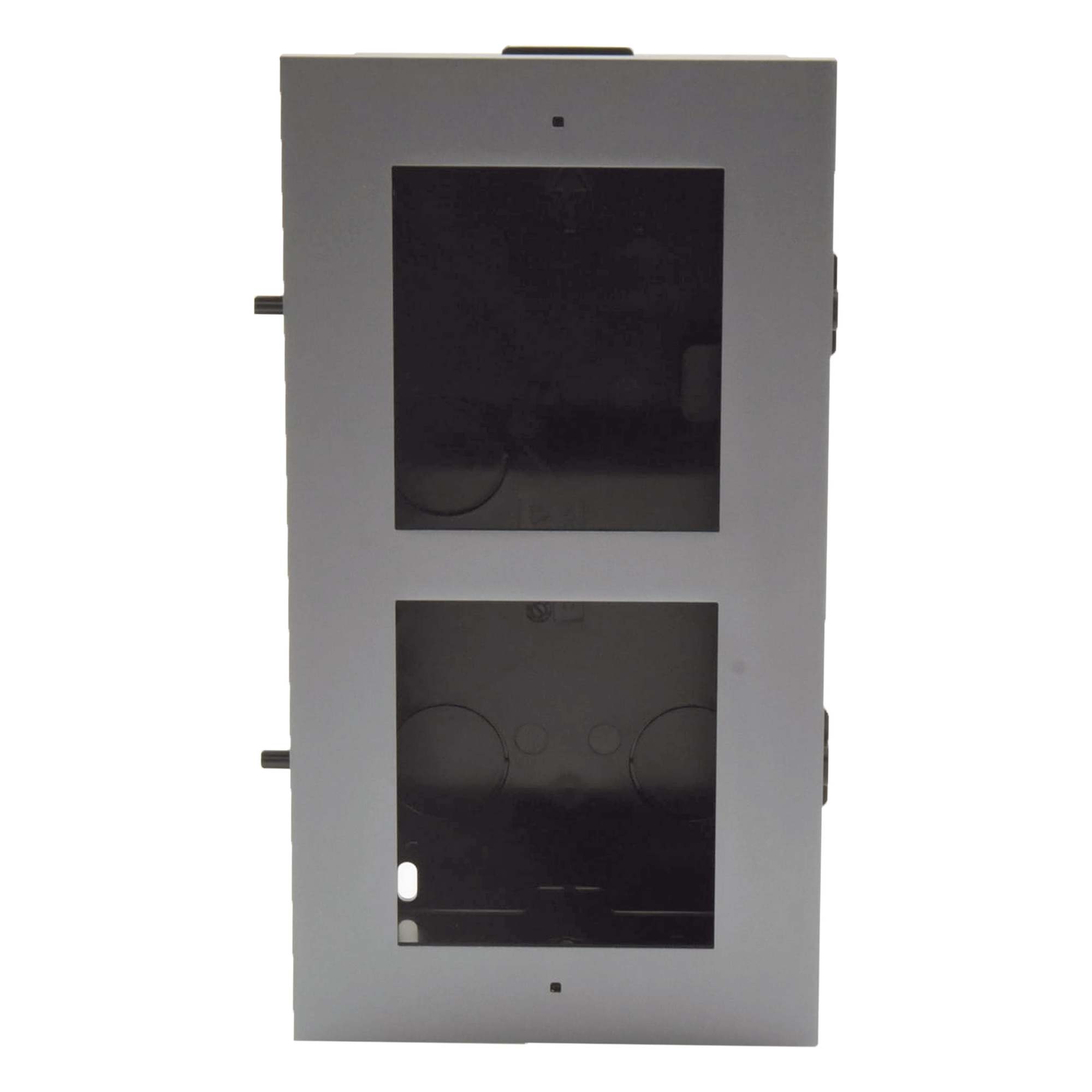 Marco de Instalación / 2 Módulos / Empotrable / Aluminio y Plástico / -40°C a +60°C (-40°F a 140°F) — HIKVISION · SKU DS-KD-ACF2