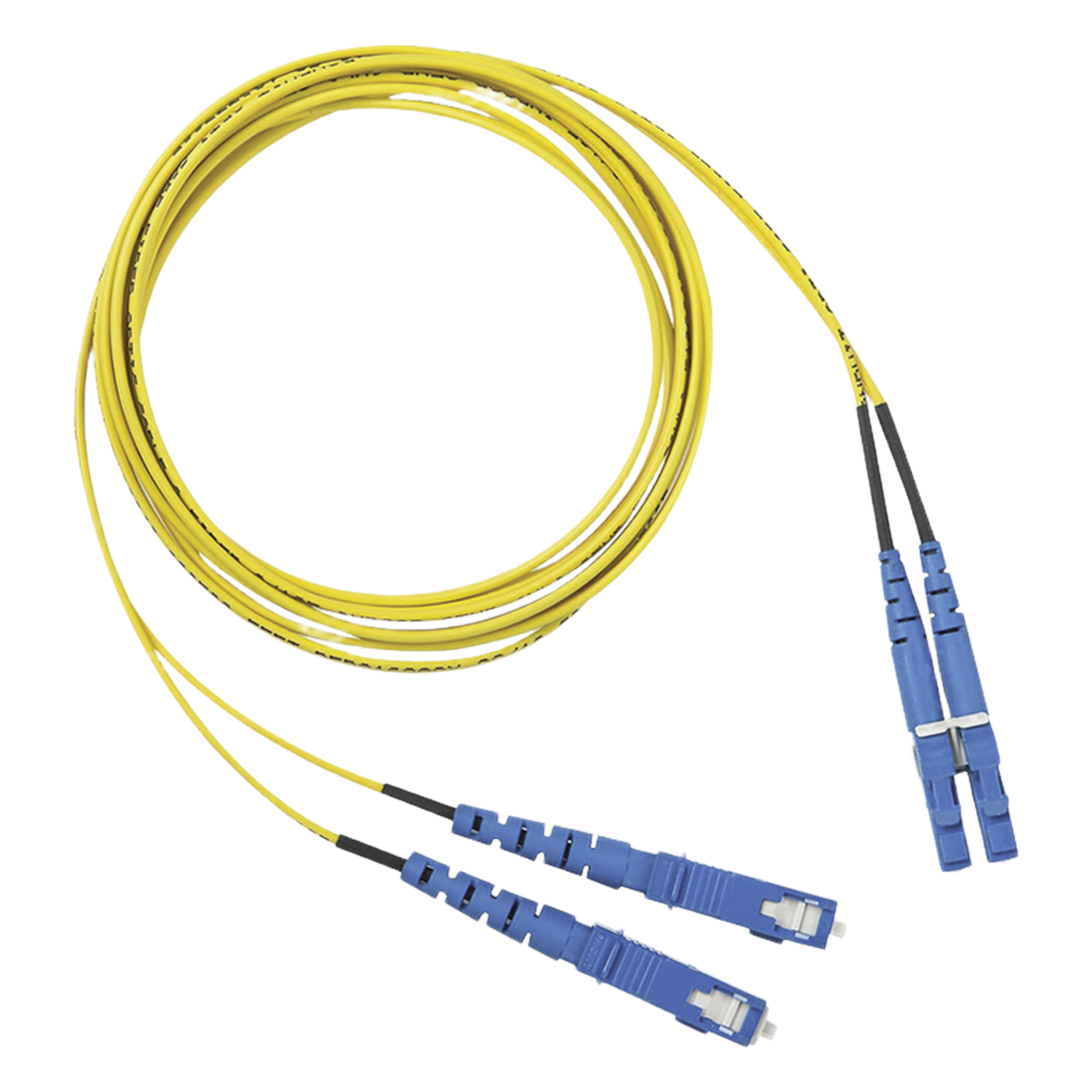 Jumper de Fibra Óptica / Monomodo OS2 9/125 / LC-SC Duplex / OFNR Riser / 1 m (3.28 pies) / Amarillo — PANDUIT · SKU F92ERLNSNSNM001