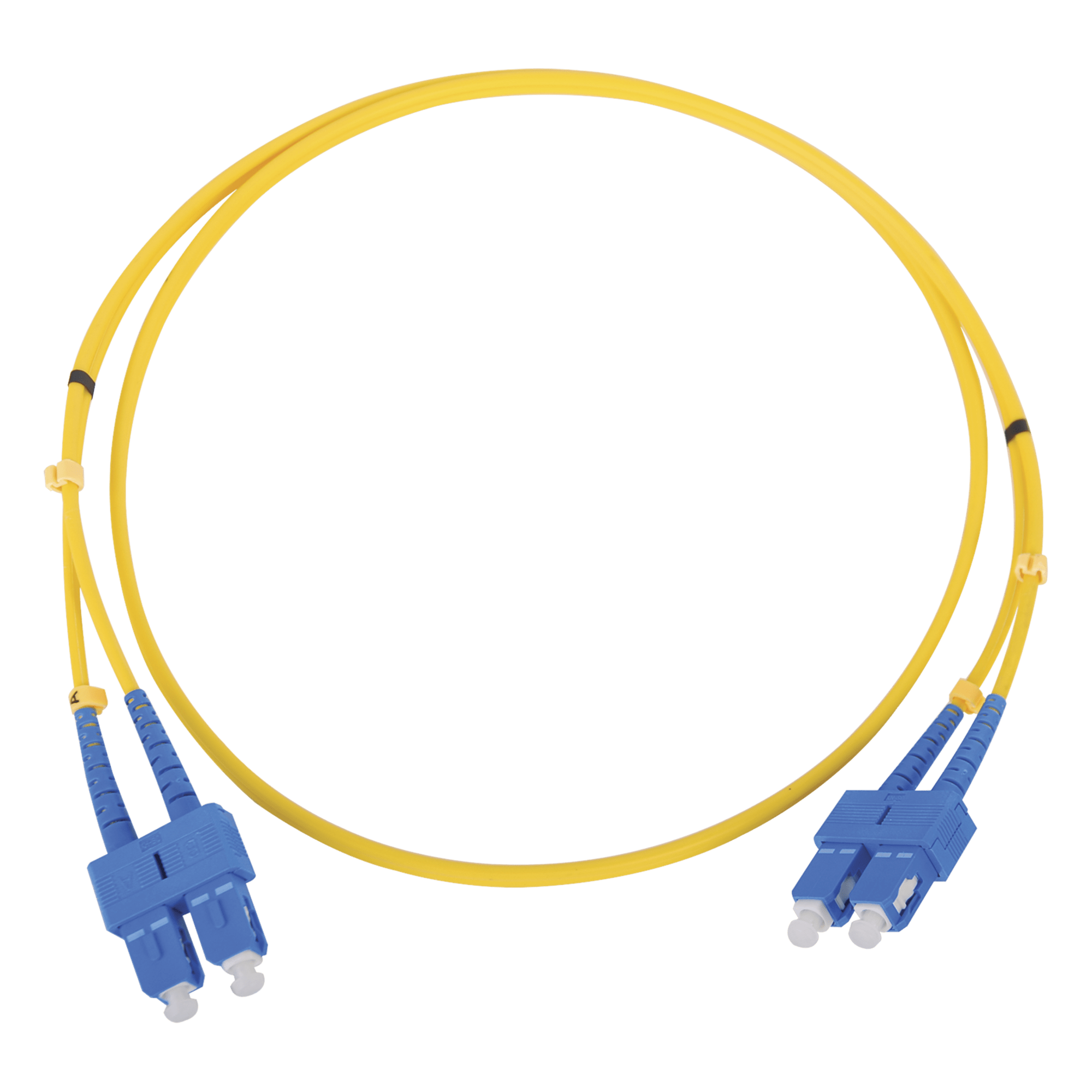 Jumper de Fibra Óptica / Monomodo 9/125 µm / SC/SC Dúplex / 1 Metro (3.28 Pies) / ITU-T G.652.D / 1310-1550 nm — LINKEDPRO BY EPCOM · SKU LP-FO-6053B