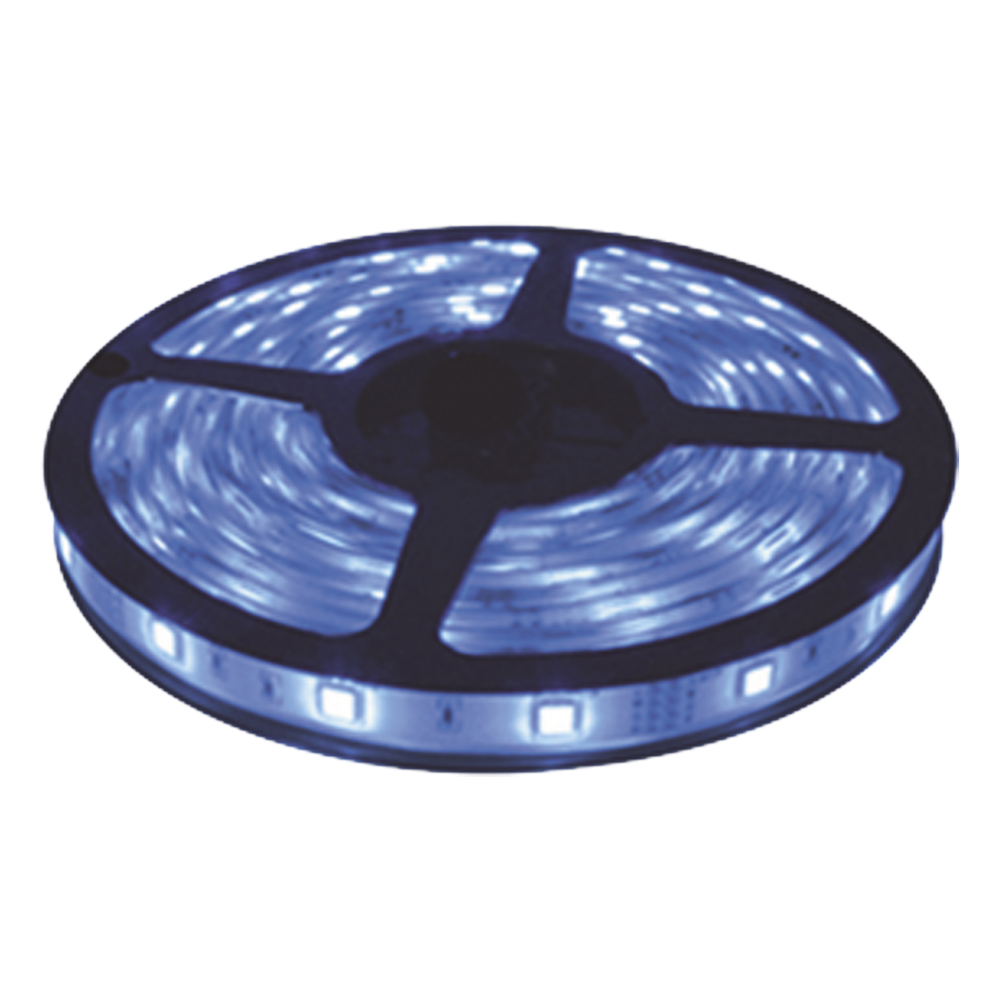 Tira LED / 5 m (16.4 ft) / Color Azul / IP65 / 15 W / 420 lm / 12 V CD — JWJ · SKU JLTL-3528-IP65