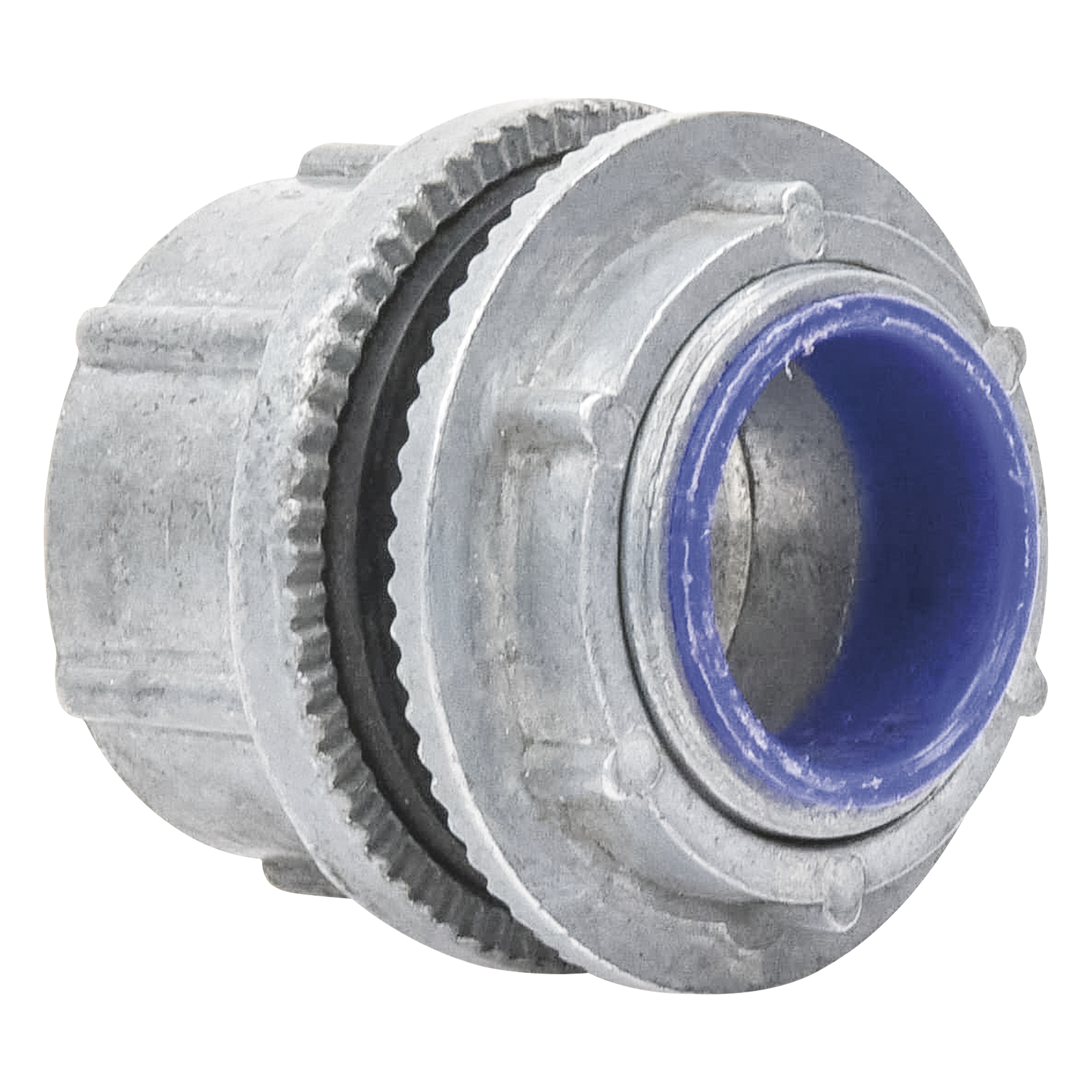 Conector Hub para Conduit / Pared Gruesa 1/2" (13 mm) / Hermeticidad NEMA 4 / IP66 / Continuidad de Tierra Estriada / UL 514B — ANCLO · SKU ANC-HUB-12