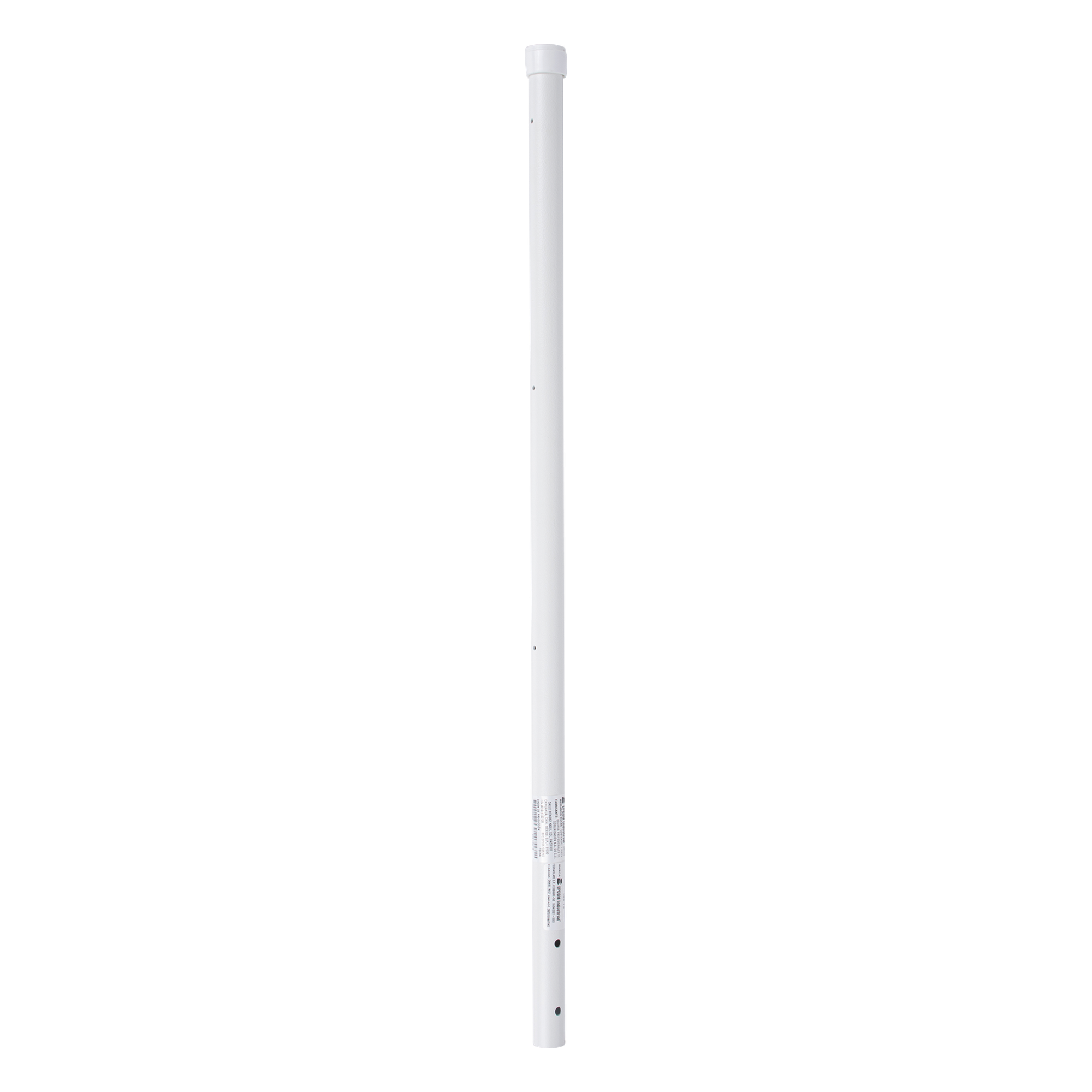 Poste de Esquina para Cerca Electrificada / Tubo Galvanizado Cal. 18 / 1" Diámetro / 0.8 m (2.6 ft) / 3 Aisladores / Fijación en Concreto — EPCOM INDUSTRIAL · SKU SYS-POST-ESQ-3W