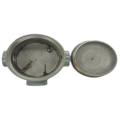Caja con Tapa Tipo GRT de 1/2" (12.7mm) / Caja a Prueba de Explosión / Para Áreas Peligrosas  / Libre de Cobre.