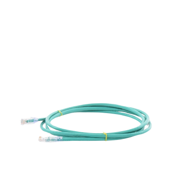 Cable de Parcheo UTP Categoría 6, con Plug Modular en Cada Extremo - 2 Metros (6.56 Pies) - Verde