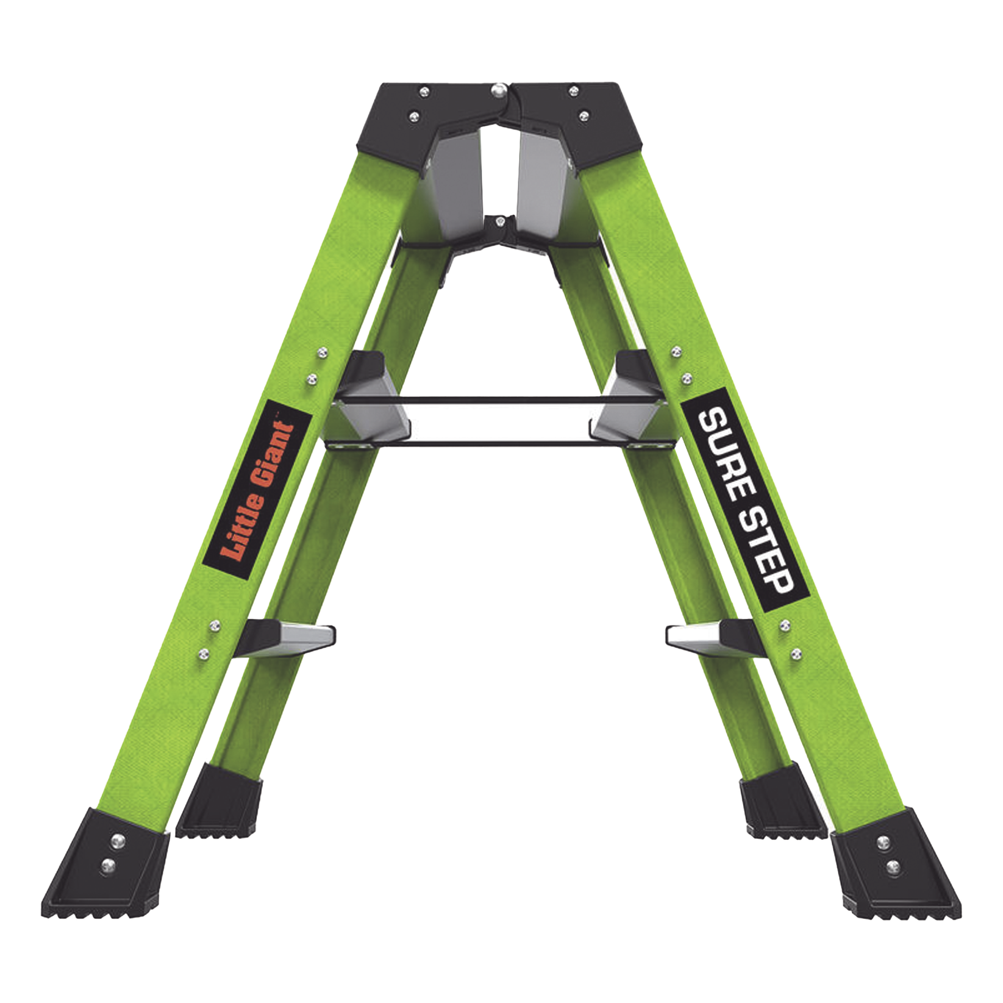 Taburete de Fibra de Vidrio / 2 Peldaños / Capacidad 170 kg (375 lbs) / Clasificación IAA / Plataforma 19x36 cm