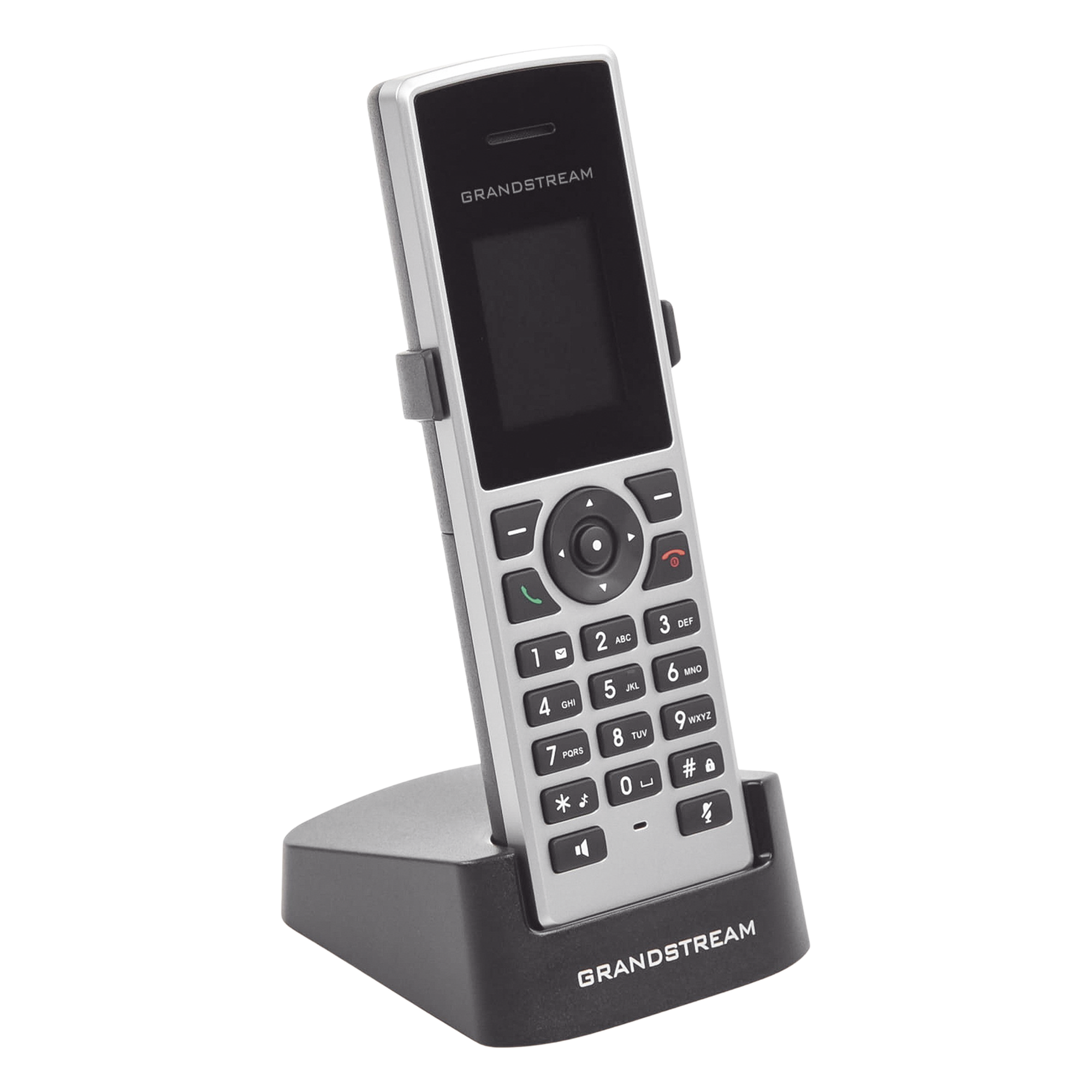 Teléfono IP Inalámbrico DECT / Alcance 350 m (1148.3 ft) Exterior / 10 Cuentas SIP / 20 Horas Conversación / Pantalla Color 1.8 Pulgadas / Audio Full HD