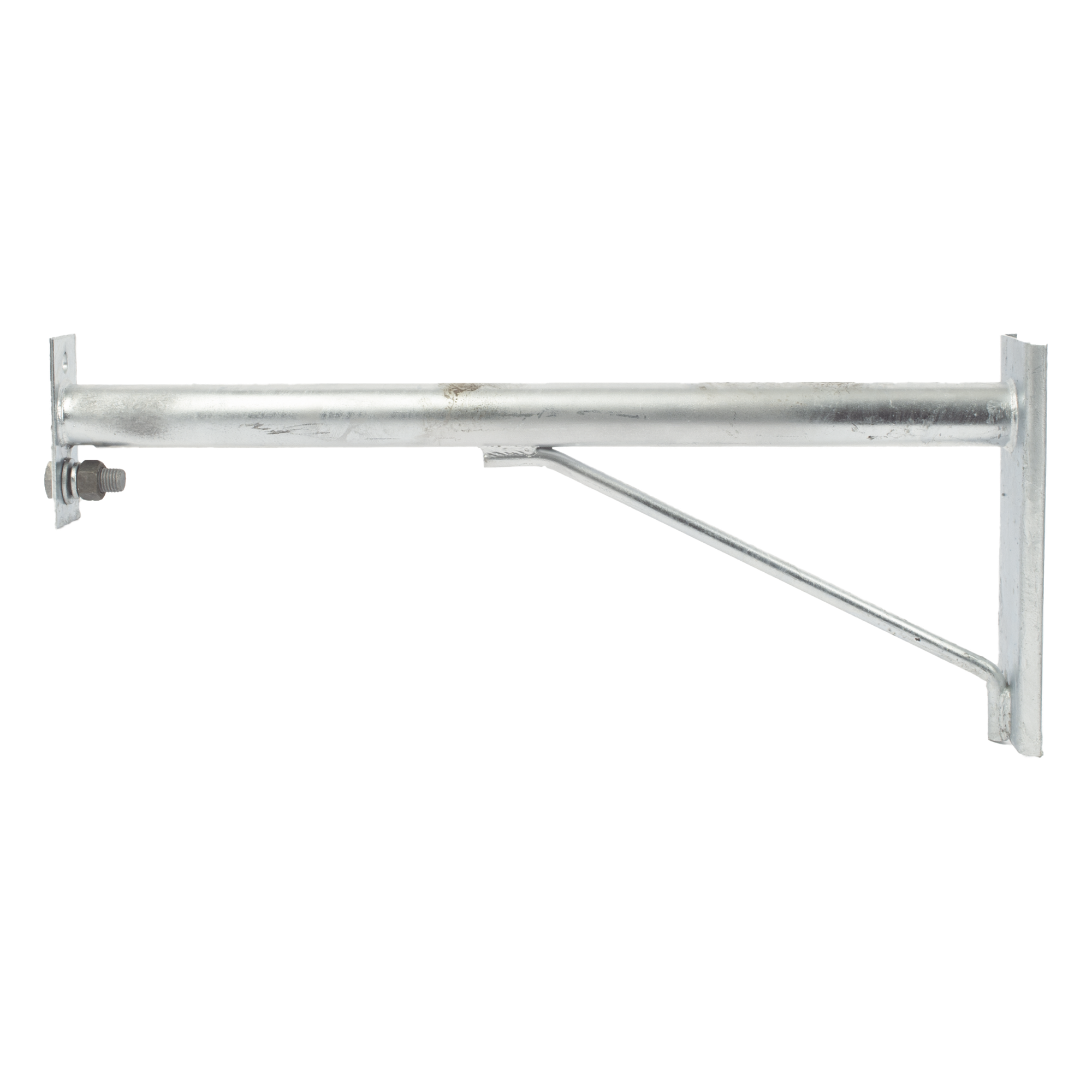 Brazo de Extensión para Fibra Óptica / 60 cm (1.97 ft) / Acero Galvanizado en Caliente / 2.4 kg / Compatible con Herrajes Tipo J — LINKEDPRO BY EPCOM · SKU LP-BDE060