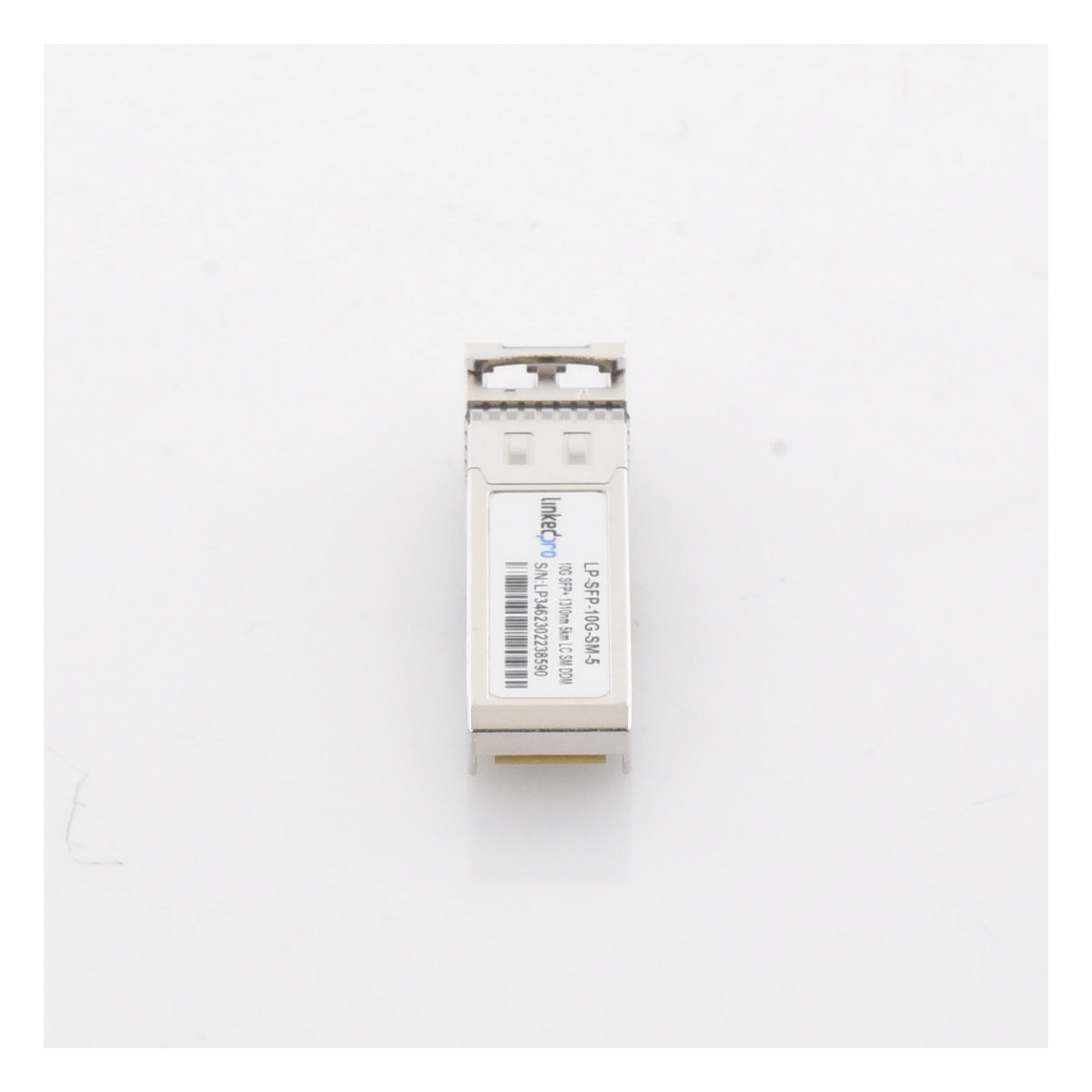 Transceptor SFP+ / 10 Gbps / Monomodo 1310 nm / Alcance 5 km (3.1 mi) / LC/UPC Dúplex / DDM