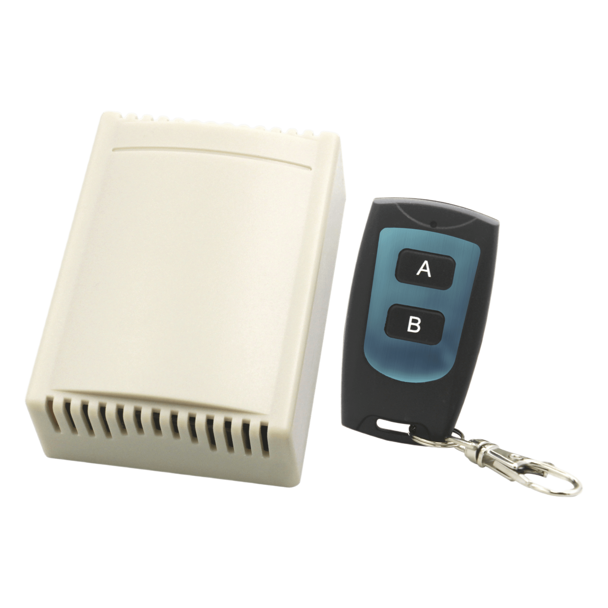 Receptor de 2 Canales / 40 Transmisores / 433.92 MHz / 12VDC / Alcance 30 m (98 pies) — ACCESSPRO · SKU ACCESS8072P