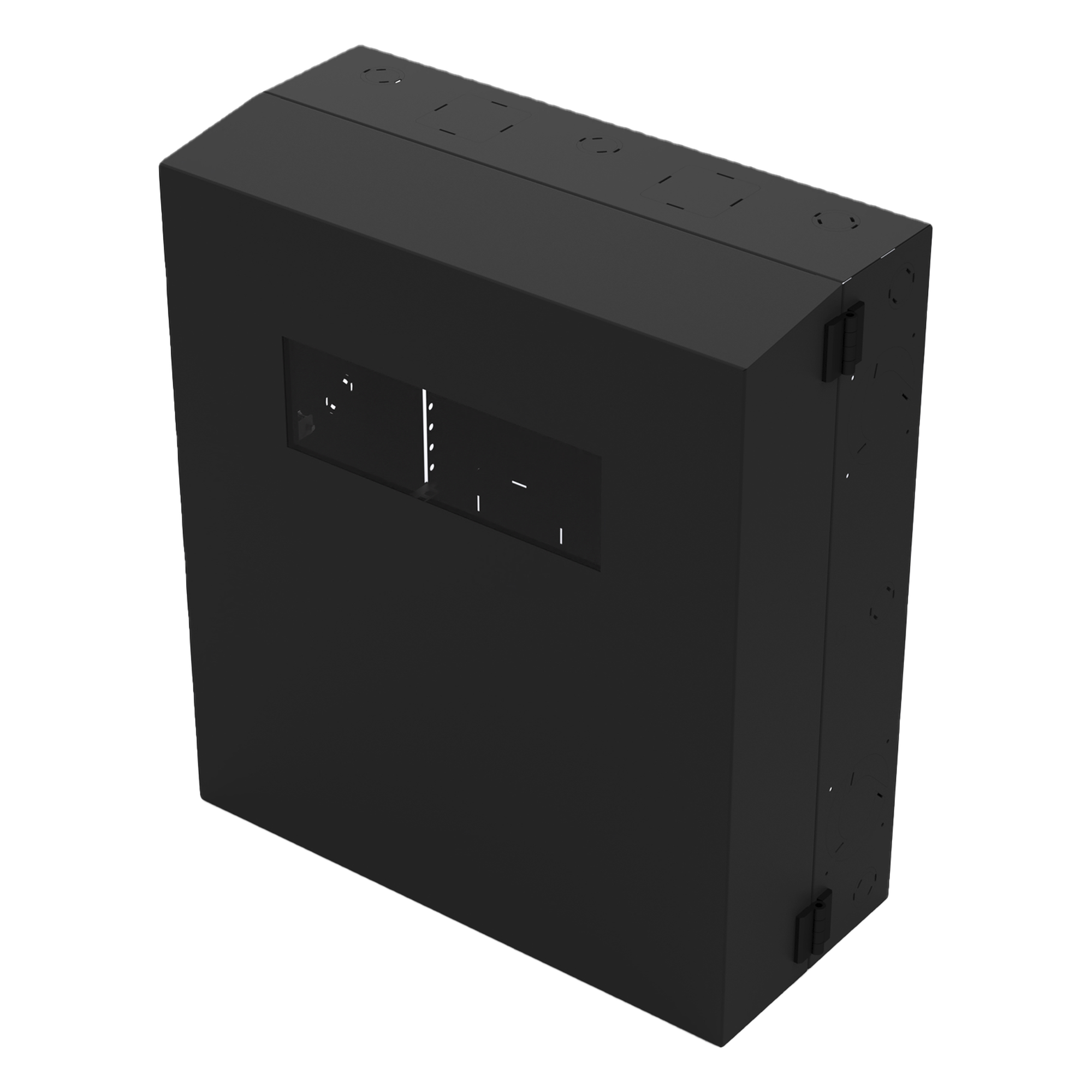 Gabinete de Pared / Rack Horizontal 6 UR + 2 UR / Acero / Ventanilla de Inspección / 701 x 792 x 320 mm / Gabinete Armado — LINKEDPRO BY EPCOM · SKU LP-GPH-06R2