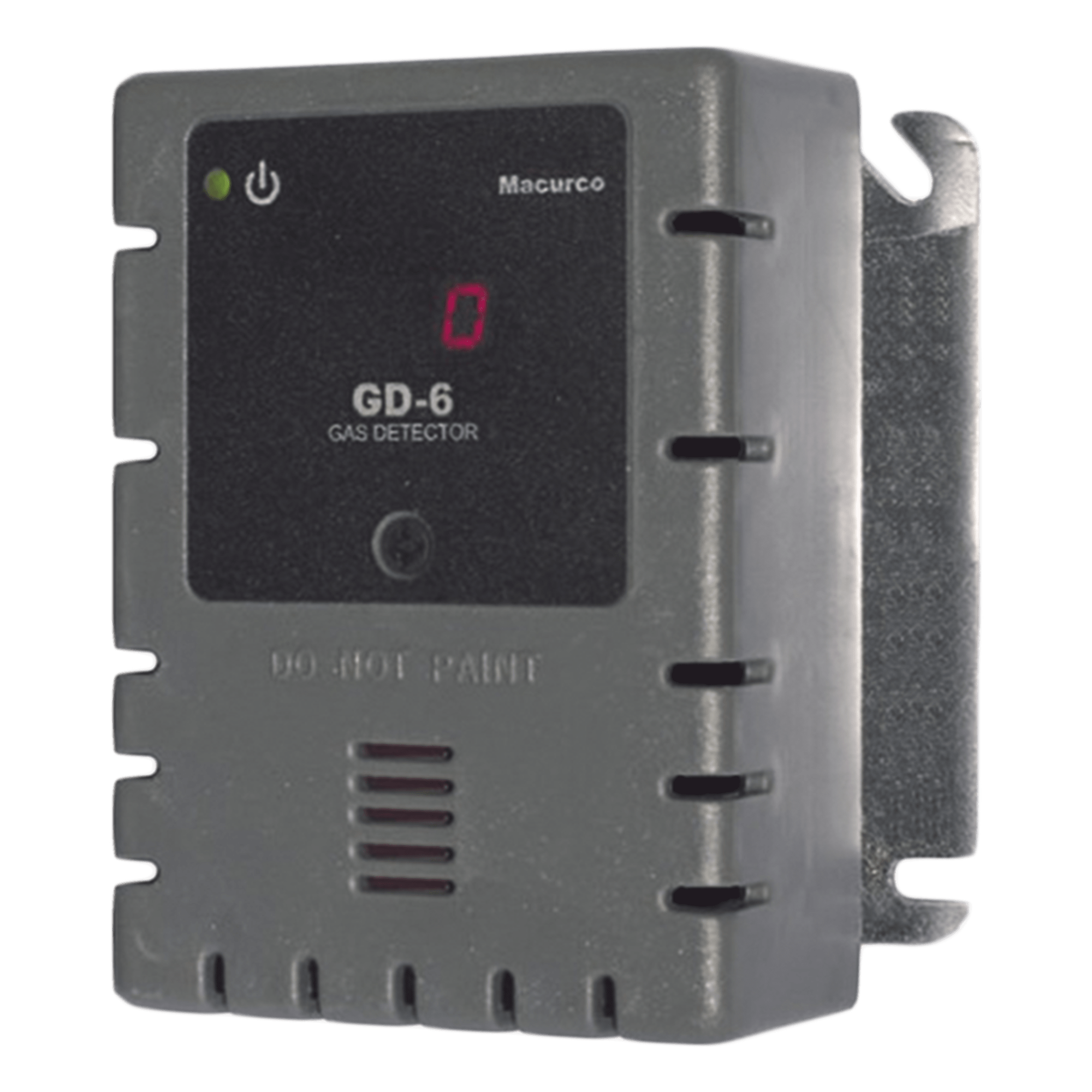 Detector de Gas Combustible / Metano Propano Hidrógeno / Rango 0-50% LEL / Salida 4-20 mA / Doble Relé SPDT / IP42 — MACURCO - AERIONICS · SKU GD-6