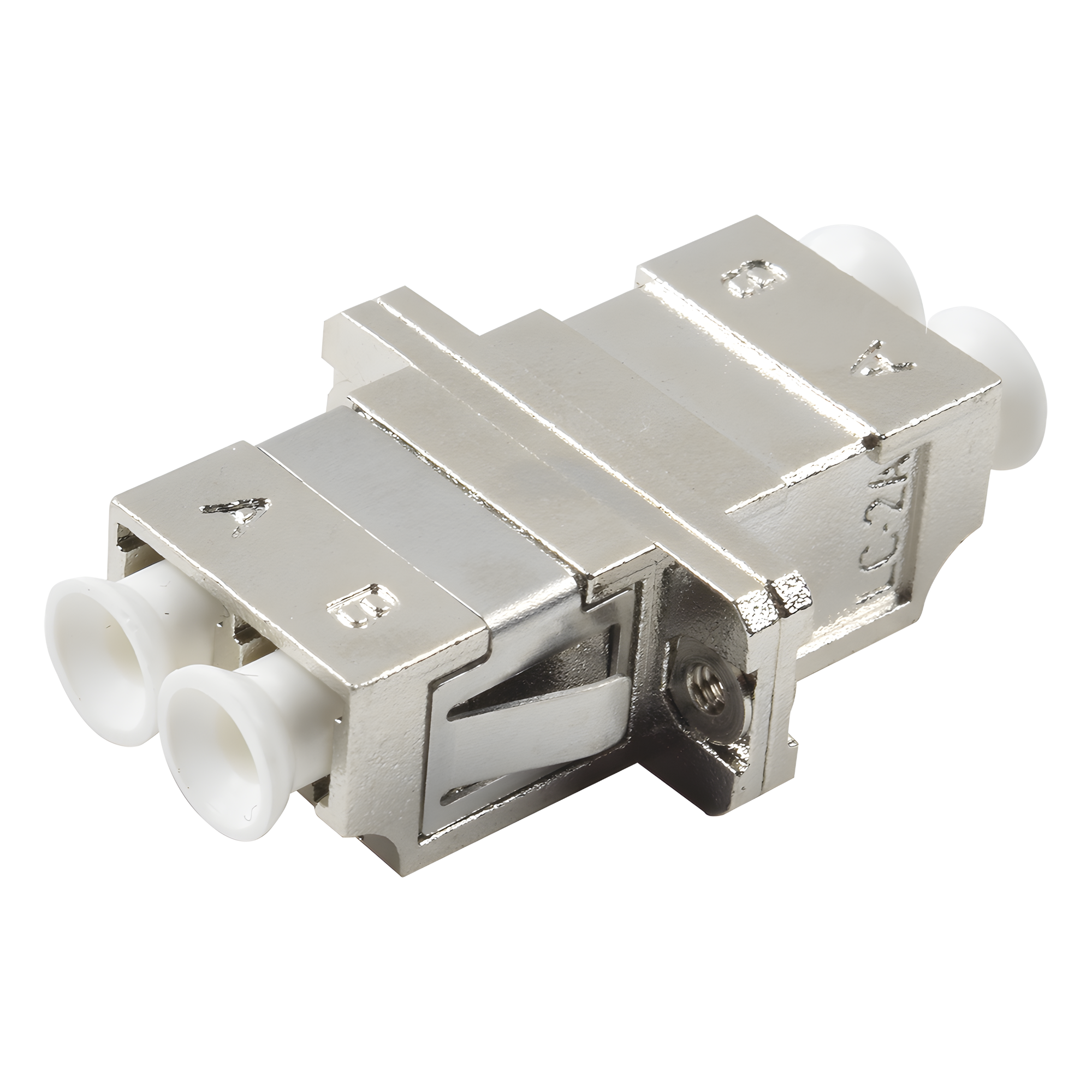Acoplador de Fibra Óptica / Duplex LC/PC a LC/PC / Multimodo / Carcasa Metálica / ANSI/TIA/EIA-568-C3 — LINKEDPRO BY EPCOM · SKU LP-FOAD-6138