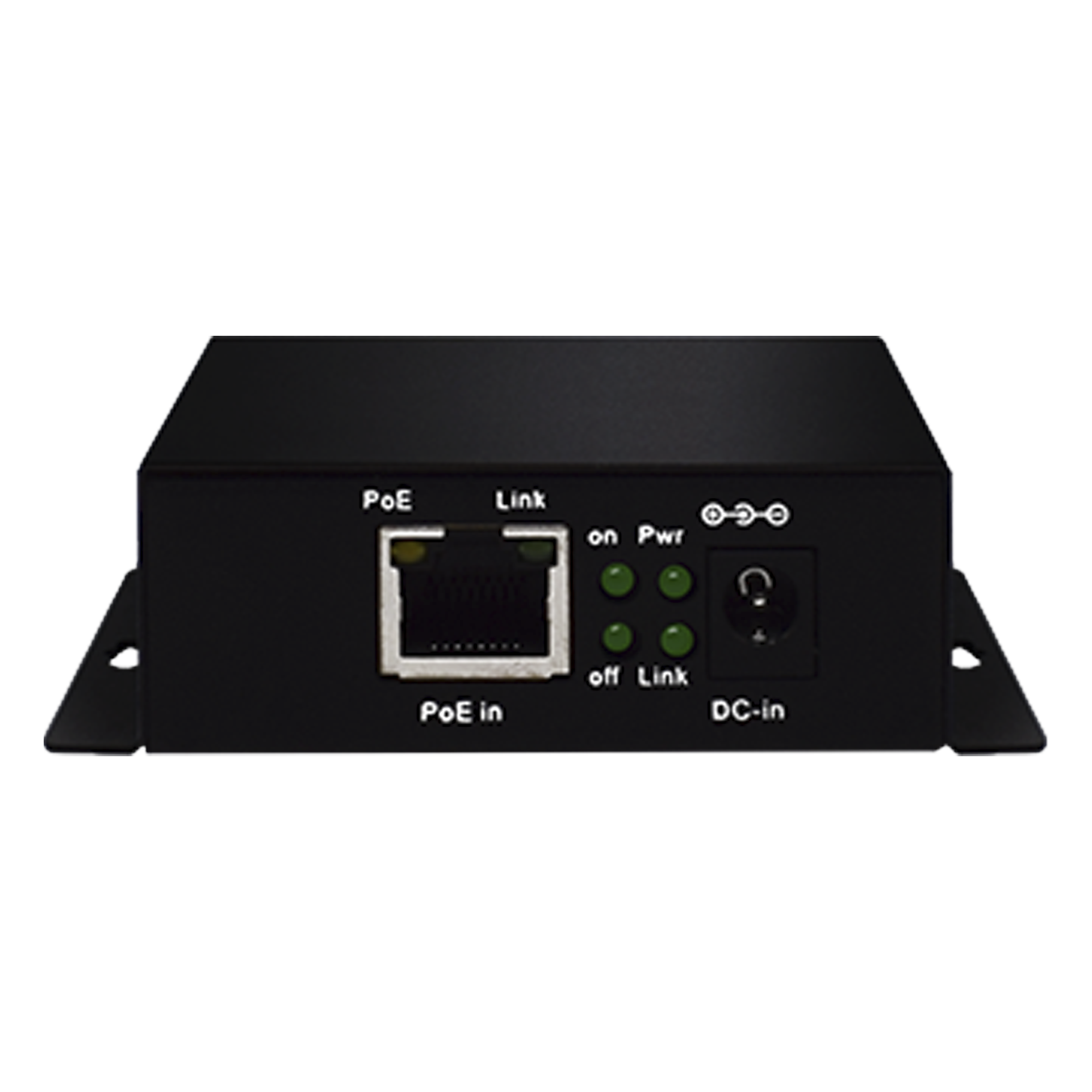 Inyector PoE Extenido Industrial / PoE 802.3 af/at Hasta 30W / Conexión plug and play / Alcance de hasta 250 metros / Aplicaciones CCTV / Alimentación PoE af/at o Vcc 37-57 Vcc