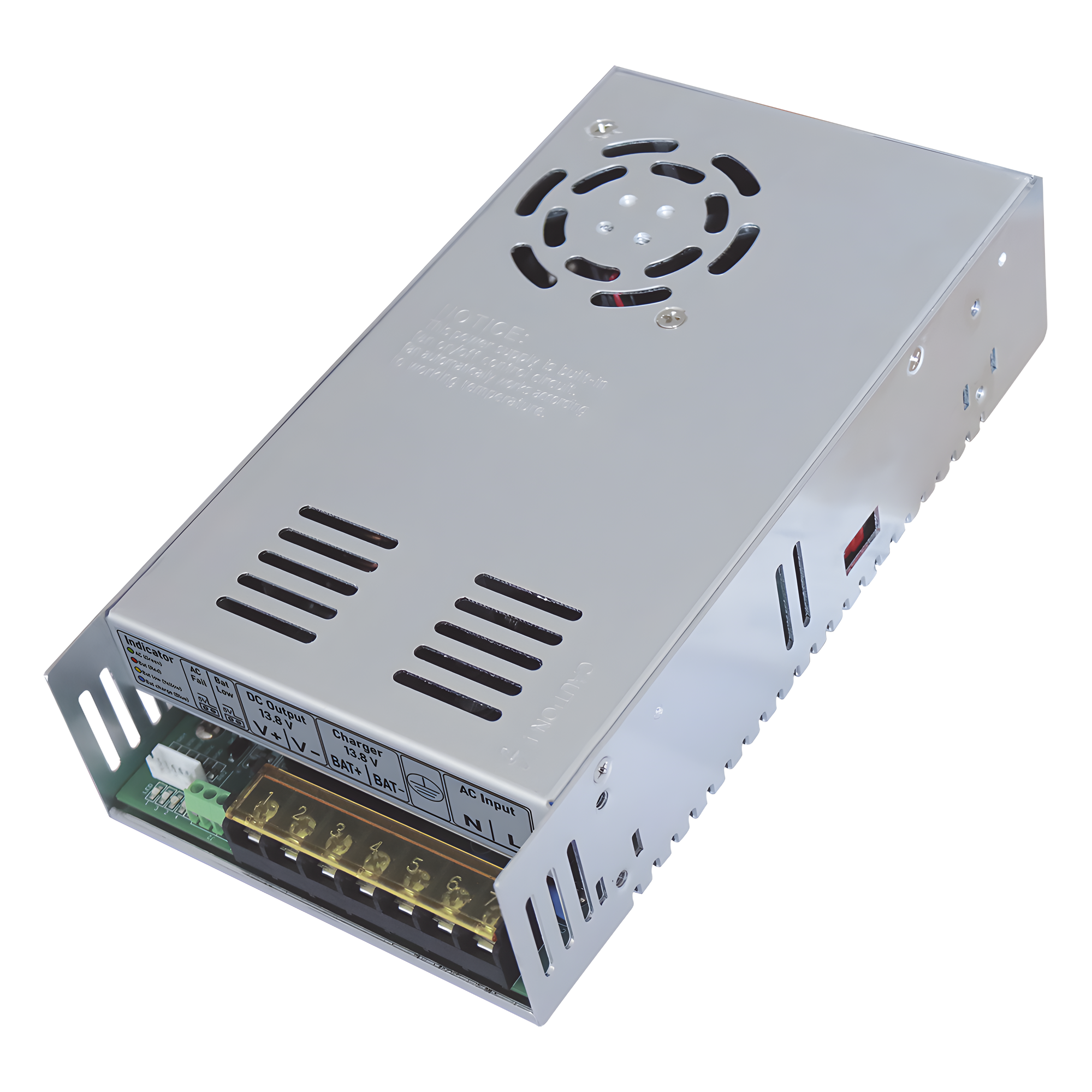 Fuente de Alimentación / 13.8 VCC 30 A / 414 W / Entrada 100-260 VCA / Terminales Tornillo / Operación -20 °C a 70 °C — EPCOM POWERLINE · SKU PSR30A