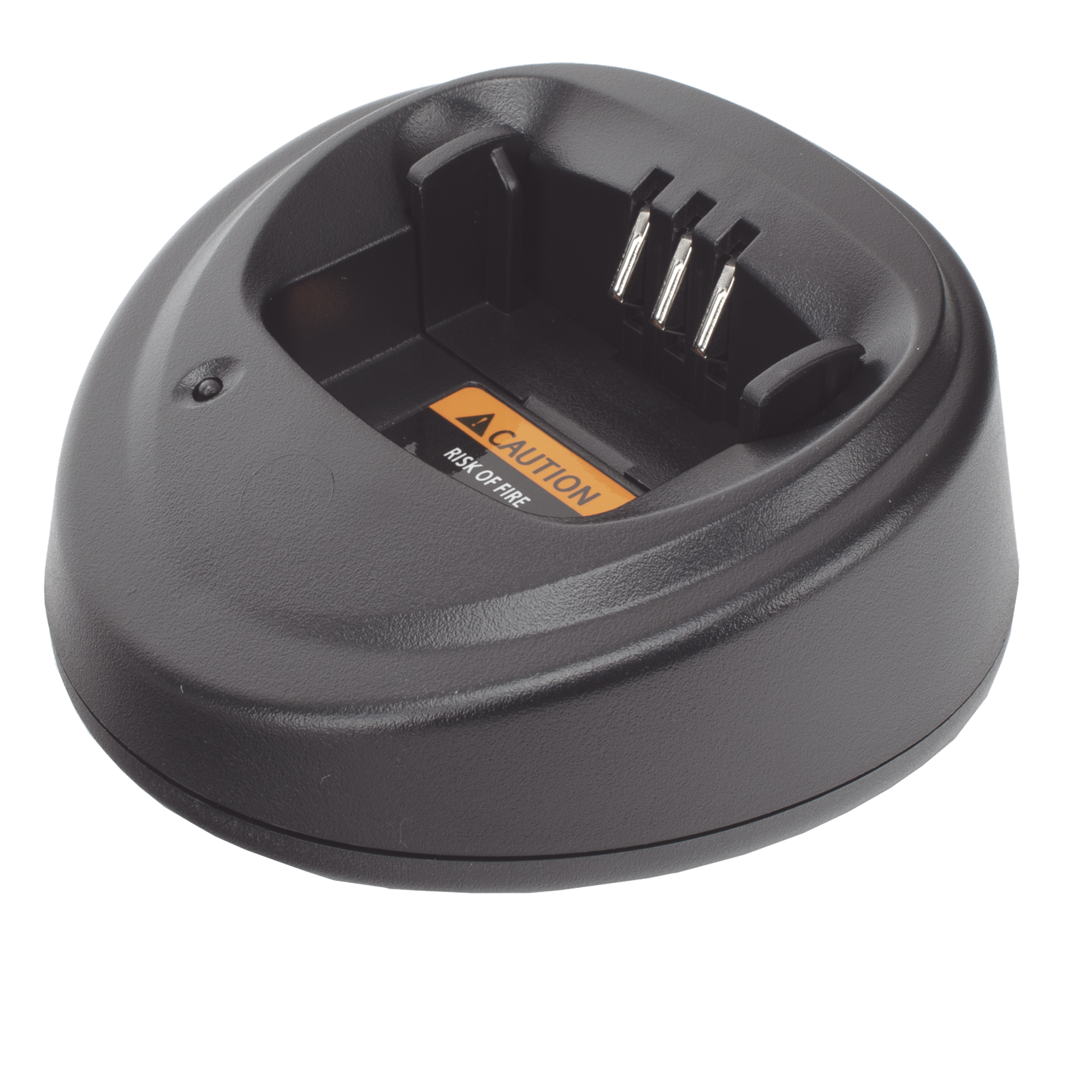 Cargador Rápido de Escritorio / Radios de 2 Vías / Protección Inteligente / Fuente 120 VCA Incluida / Operación -20°C a 45°C (-4°F a 113°F)