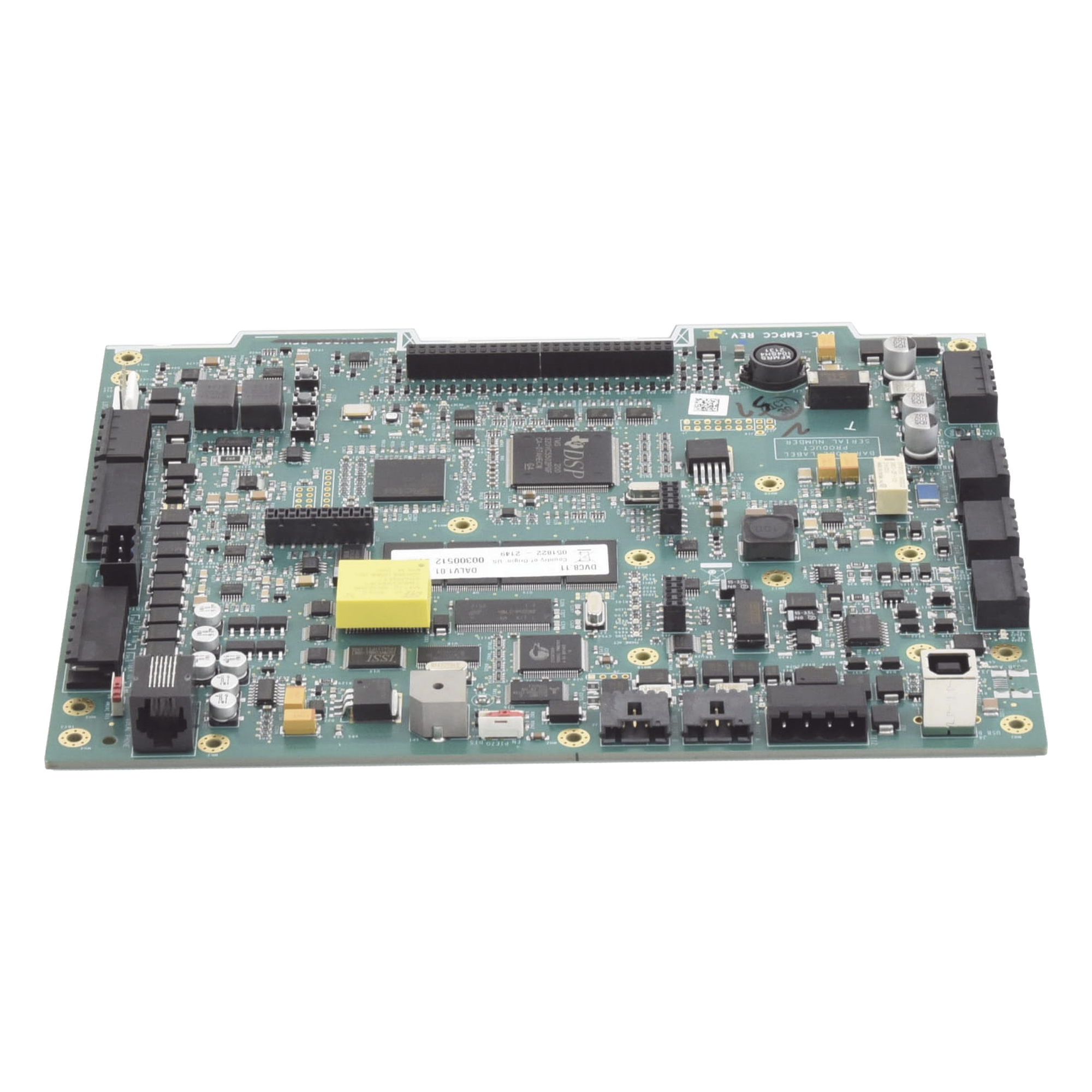 Procesador de Comando de Voz Digital / 8 Canales de Audio / 32 Dispositivos DAL / Integración NOTI-FIRE-NET / 24 VDC — NOTIFIER · SKU DVC-EM