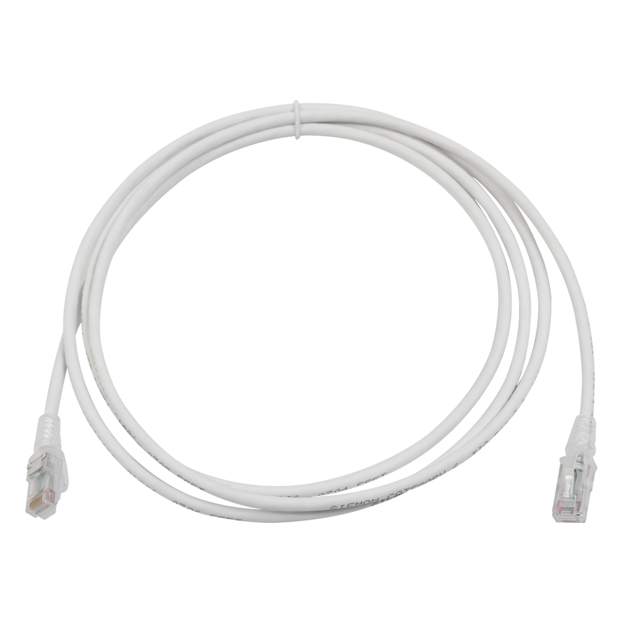 Patch Cord Cat6 UTP / CM-LS0H / 2.13 m (7 ft) / Alta Densidad / PoE+ / 250 MHz — SIEMON · SKU MC6-07-02B