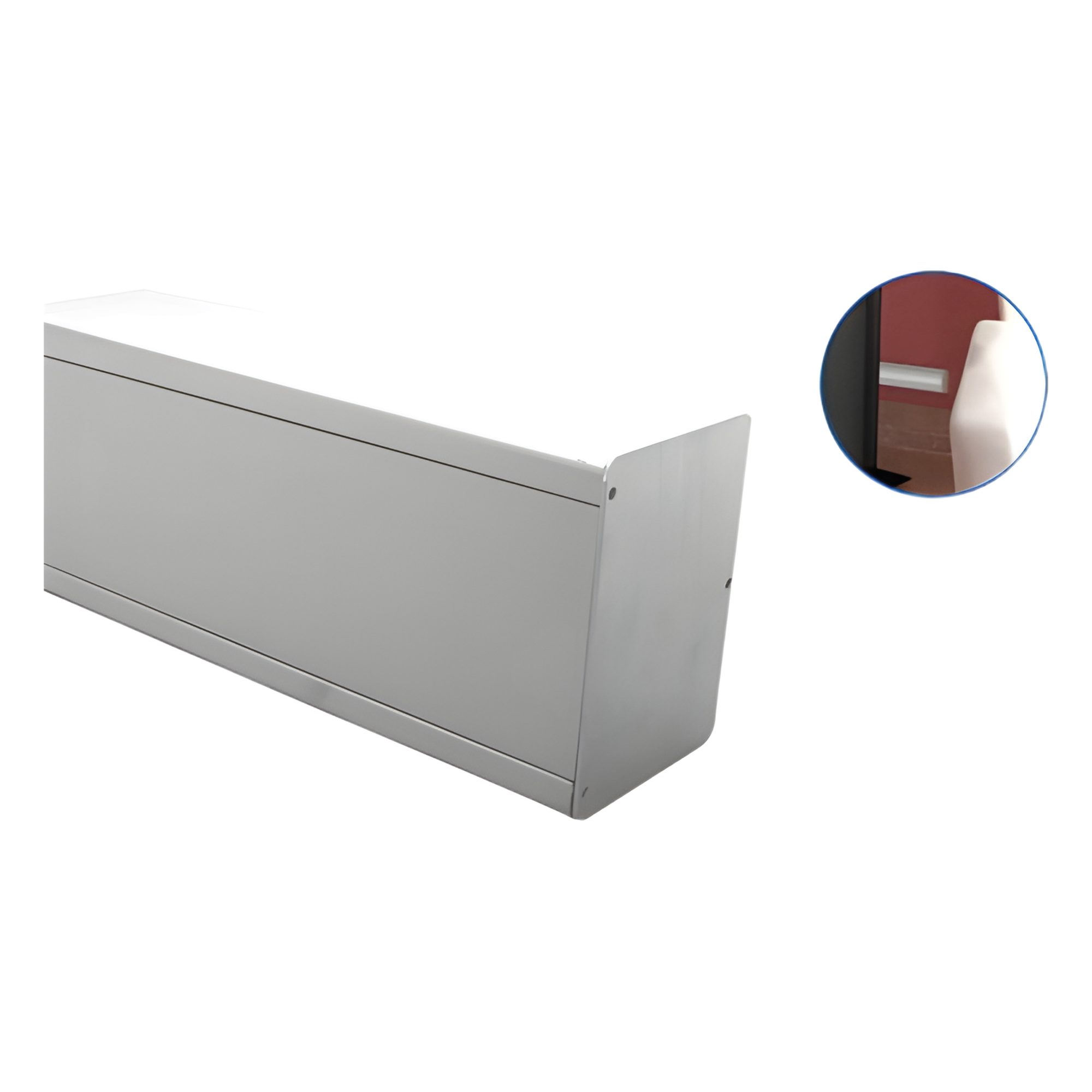 Tapa final de aluminio / Canaleta INKA100 / Cal. 18 / -20°C a 120°C / NOM-001-SEDE-2005 — THORSMAN · SKU INKA-100-F