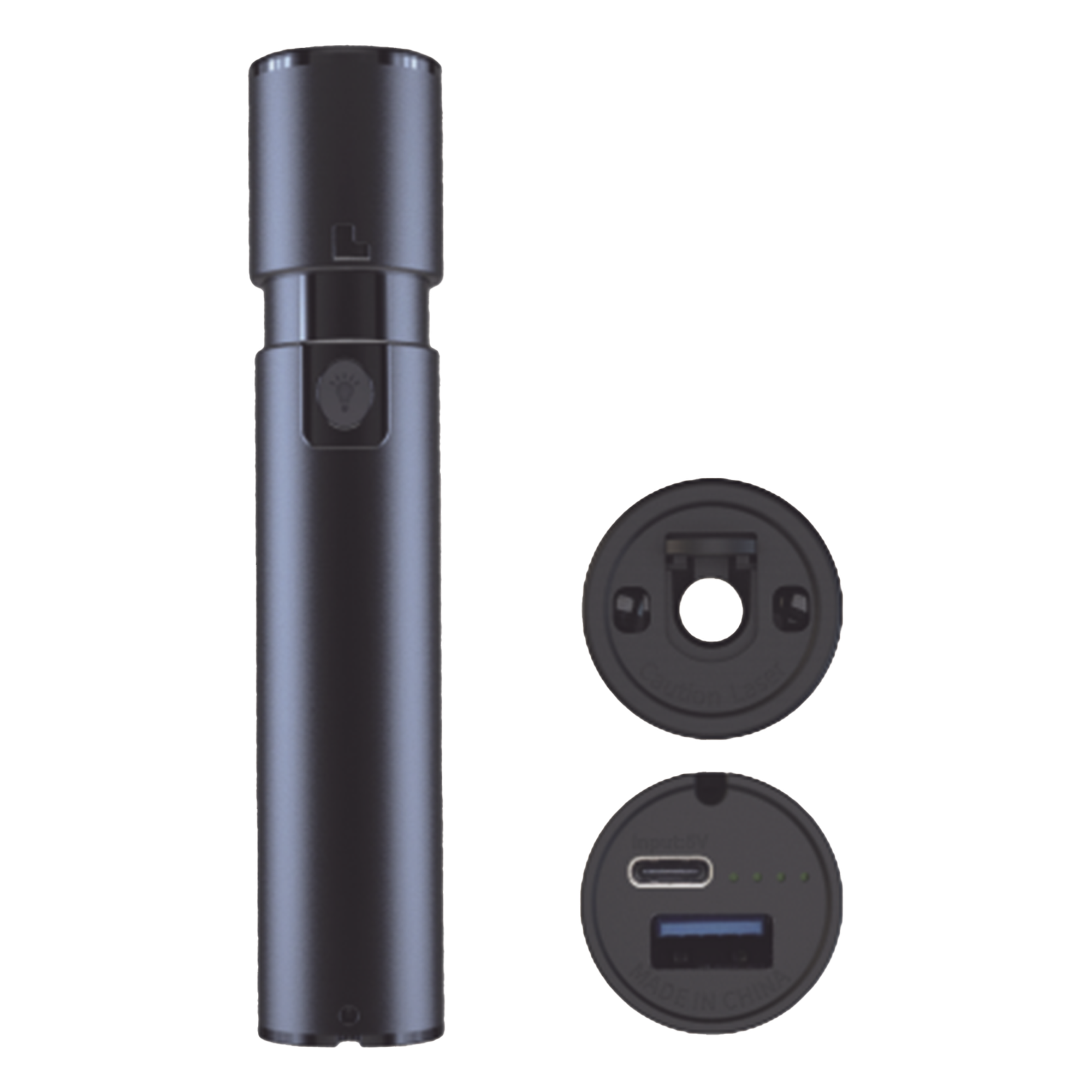 Localizador Visual de Fallos / Láser 650nm / 15mW / 8-10 km / Conector Universal SC/FC/ST / USB Recargable / -10°C a 50°C / 0.49 x 0.10 x 0.10 pies — LINKEDPRO BY EPCOM · SKU LP-VFL-15W