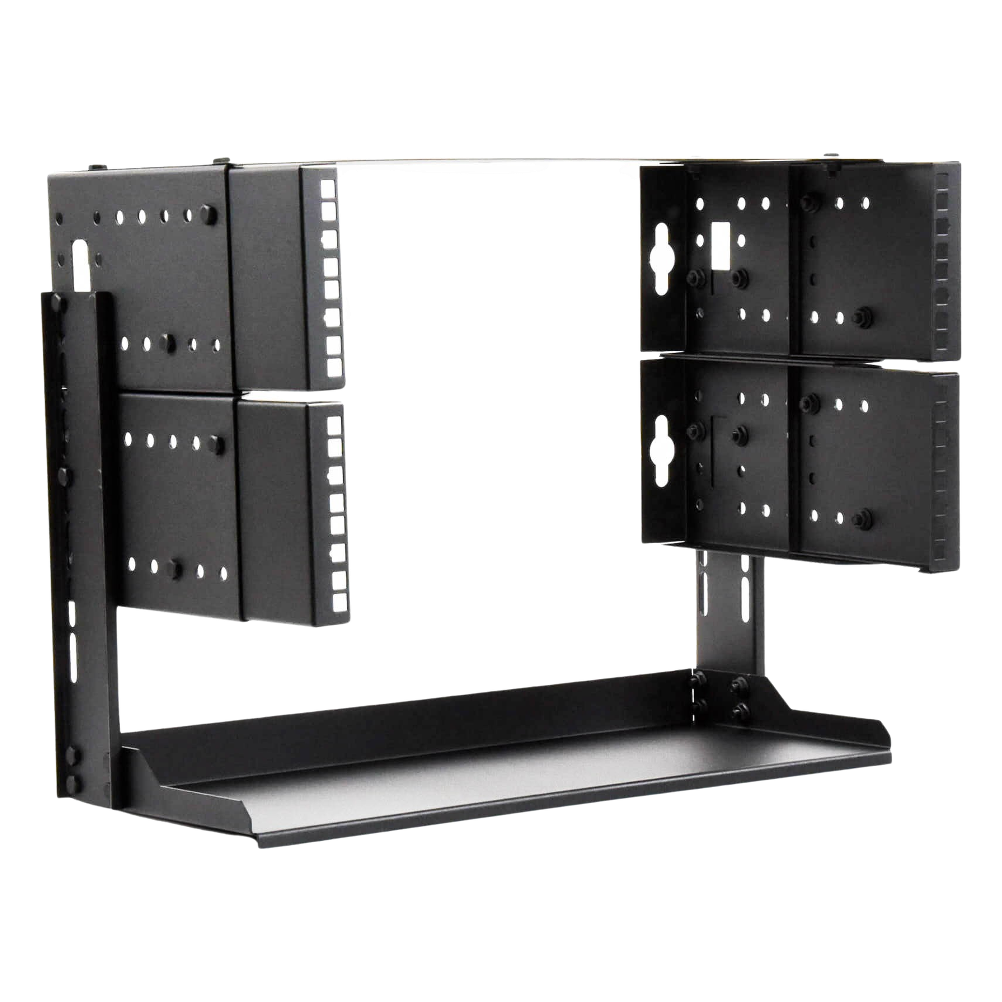 Rack Abierto de Pared / 19 Pulgadas / 5 Unidades de Rack / Profundidad Ajustable 8 a 12 Pulgadas (203.2 a 304.8 mm) / Carga Máxima 36 kg