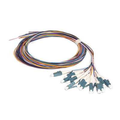 Kit de 12 Pigtails LC/UPC Monomodo 2 Metros (6.56 Pies) — LINKEDPRO BY EPCOM · SKU LP-FO-SM-PIG-12-LCU