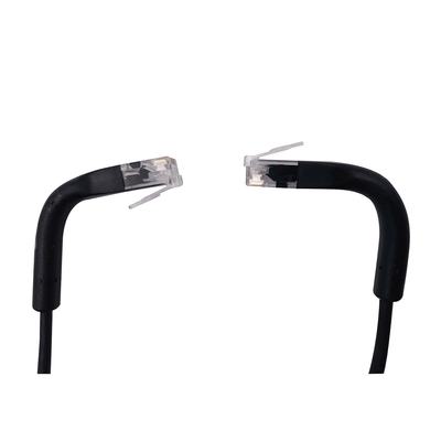 Cable de Parcheo UTP / Cat6 / 250 MHz / 2 m (6.56 ft) / Ultra Slim / Conectores RJ45 Chapados en Oro