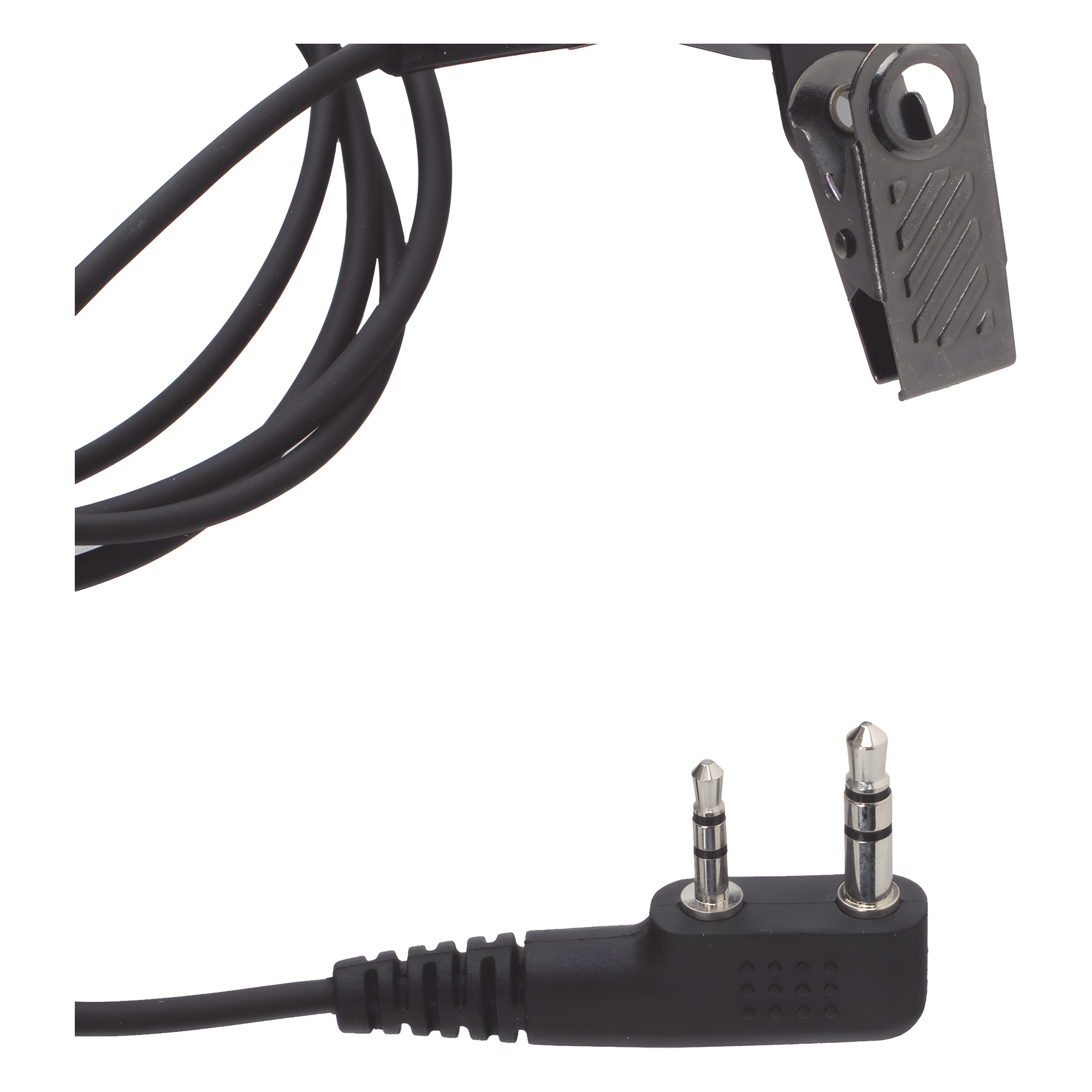 Micrófono-Audífono de Tubo Acústico / Grado Médico / PTT de Alta Resistencia / Cable Reforzado con Kevlar / Compatible con Radios KENWOOD y TXPRO