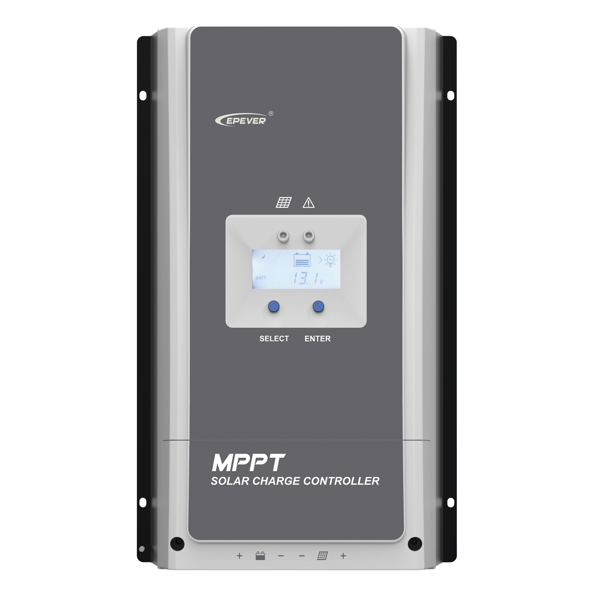 Controlador Solar MPPT / 80A / 12/24/36/48V / Voc 200V / Eficiencia 98.10% / Paralelo hasta 8 / Baterías Litio, Gel y Plomo — EPEVER · SKU TRACER8420AN