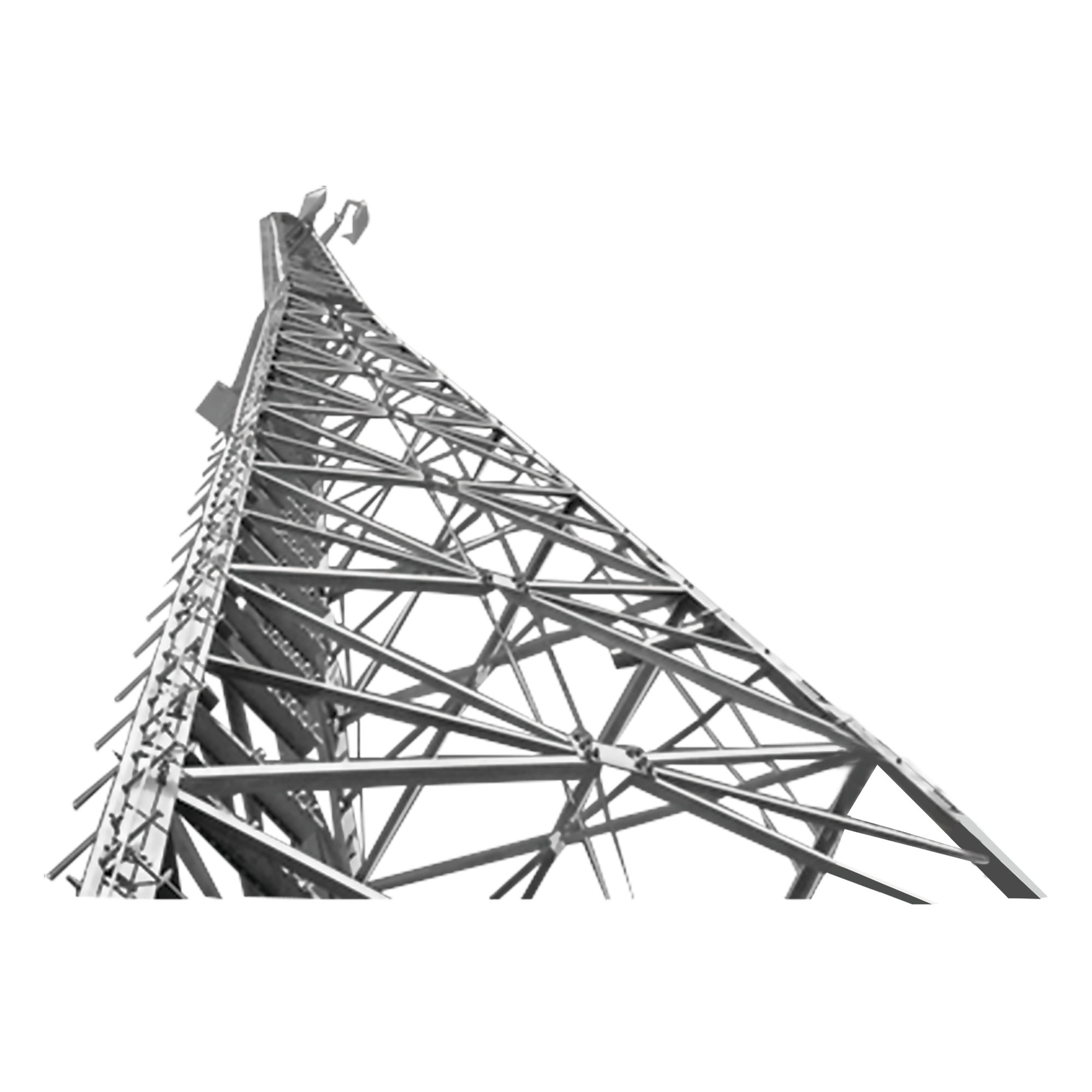 Torre autosoportada / 30.48 m (100 pies) / 10 secciones modulares / ANSI-TIA-222 F&G — Trylon · SKU TRY-ST-100-S1100