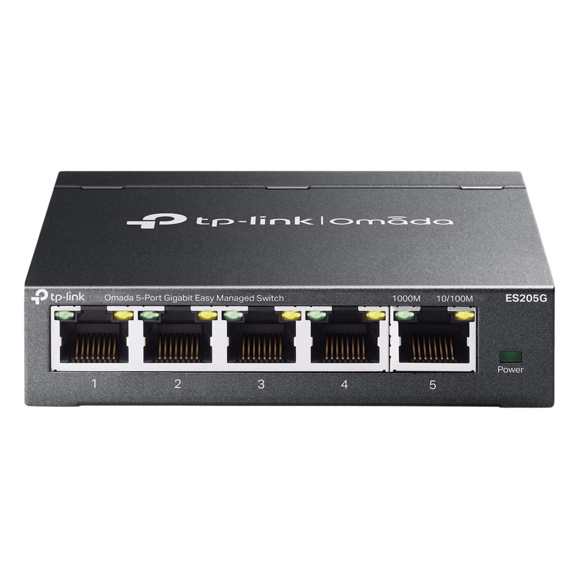 Switch Gestionado SDN / 5 Puertos Gigabit / 10 Gbps Capacidad Switching / 7.4 Mpps Forwarding Rate / Fanless / VLAN 802.1Q / QoS 8 Colas — TP-LINK · SKU ES205G