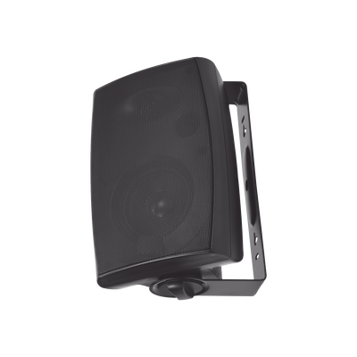 Altavoz de Pared de 2 vías | Woofer 4in + 1.5in  | 70/100V y 8 ohms | 1.25W-2.5W-5W-10W-20W | 86dB de Sensibilidad | A prueba de Humedad | Compatible con Sistemas de Alta y Baja Impedancia 