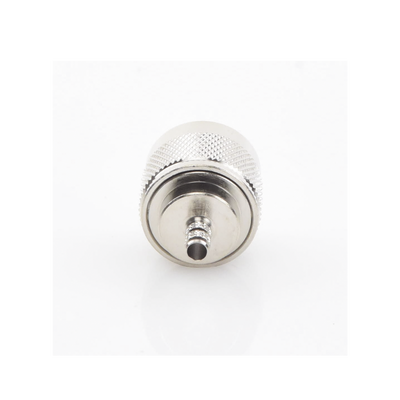 Conector N Macho Coaxial de Anillo Plegable para Cable RG-142/U, Niquel/ Oro/ Teflón.