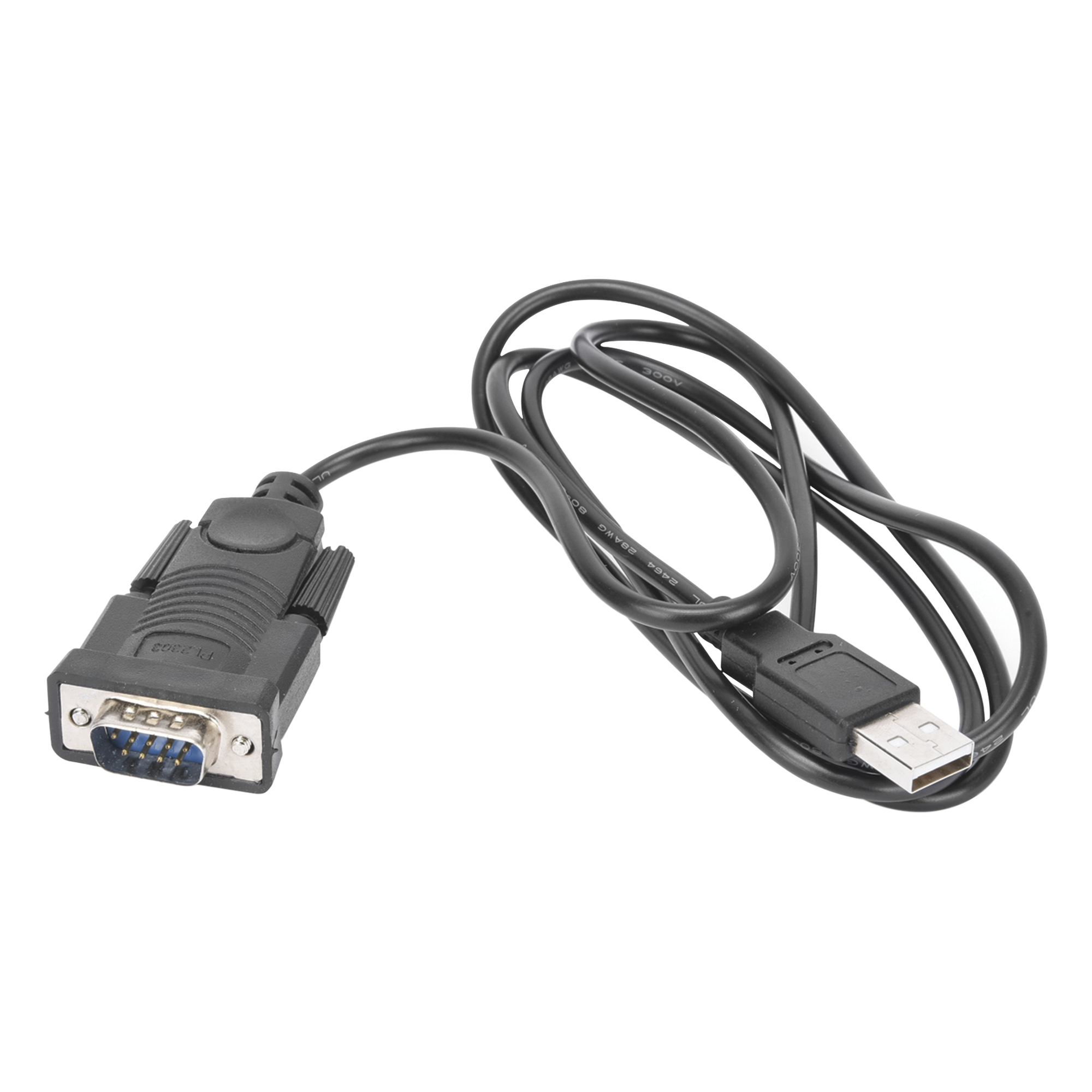 Convertidor USB a Serial / DB9 / 230 Kbps / Cable 1.5 m (4.9 ft) / Plug and Play / Windows 7 a 11