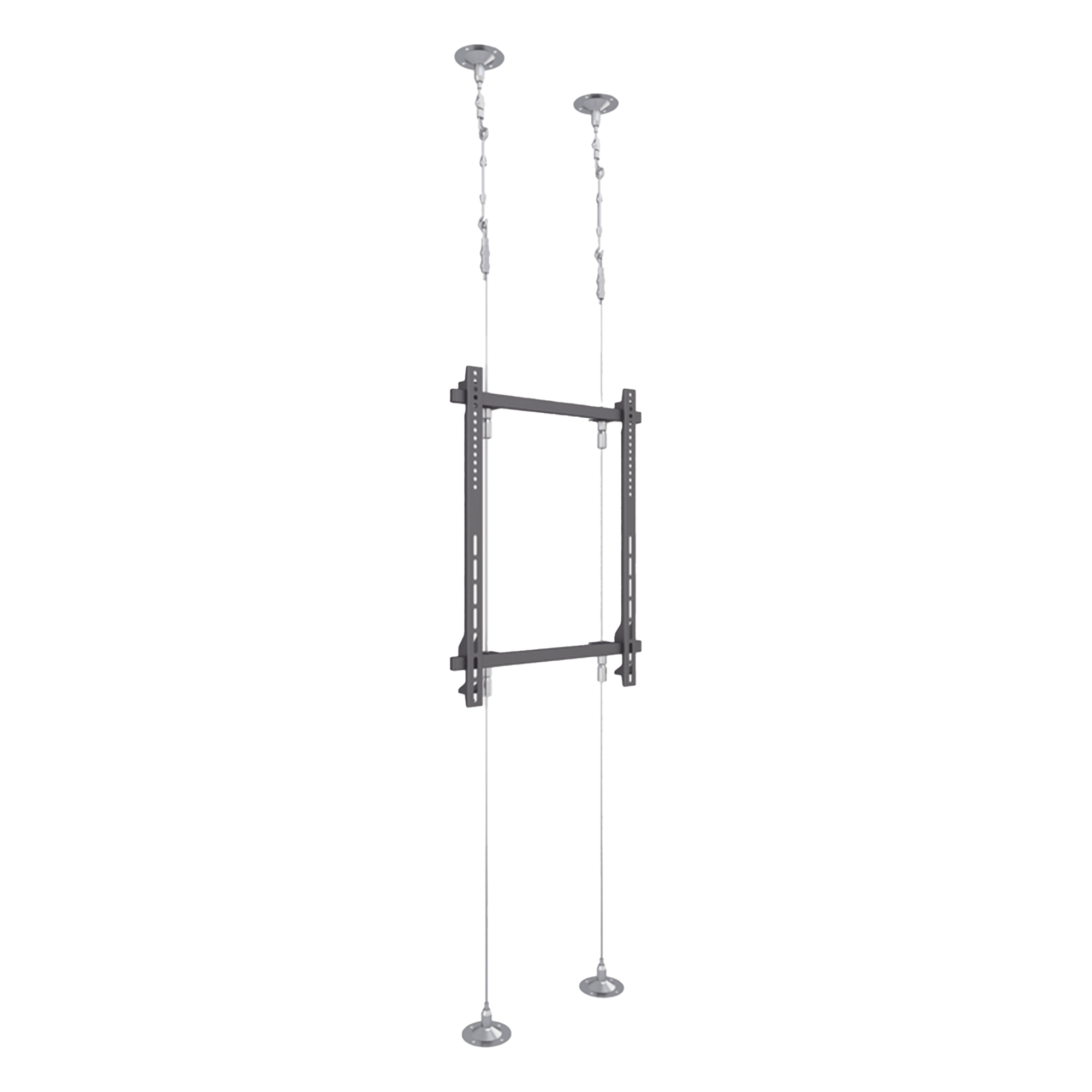 Soporte de Montaje Suelo a Techo / Pantallas 32" ~ 75" / Carga Máxima 30 kg / VESA 400 x 600 mm / Cableado de Acero — EPCOM INDUSTRIAL · SKU EMWS1U