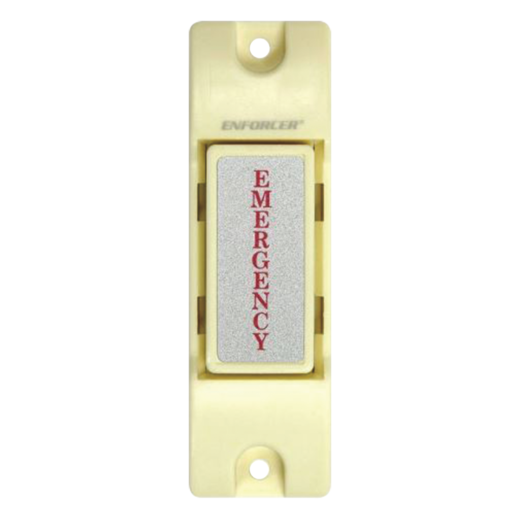 Botón de Emergencia / Contacto SPST 0.5A @ 12V DC / NA/NC Seleccionable / Montaje Superficie / Uso Interior — ENFORCER SECOLARM · SKU SS-075CQ