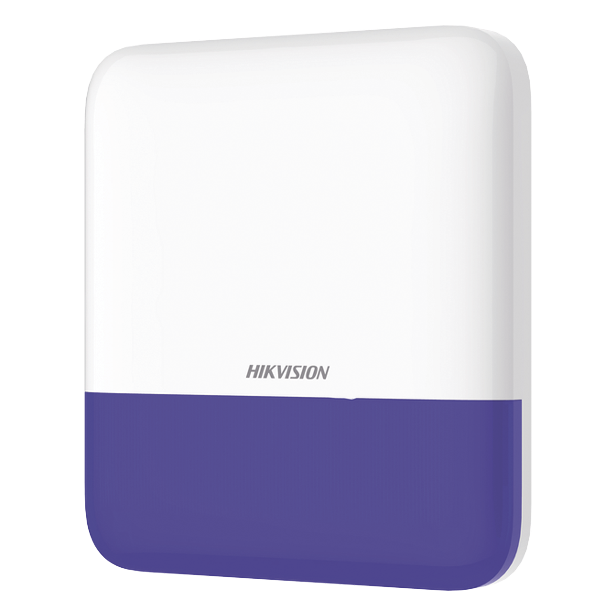 Sirena Inalámbrica con Estrobo / Exterior IP65 / 110 dB / Batería 3 Años / AES-128 / 433 MHz — HIKVISION · SKU DS-PS1-E-WB/B