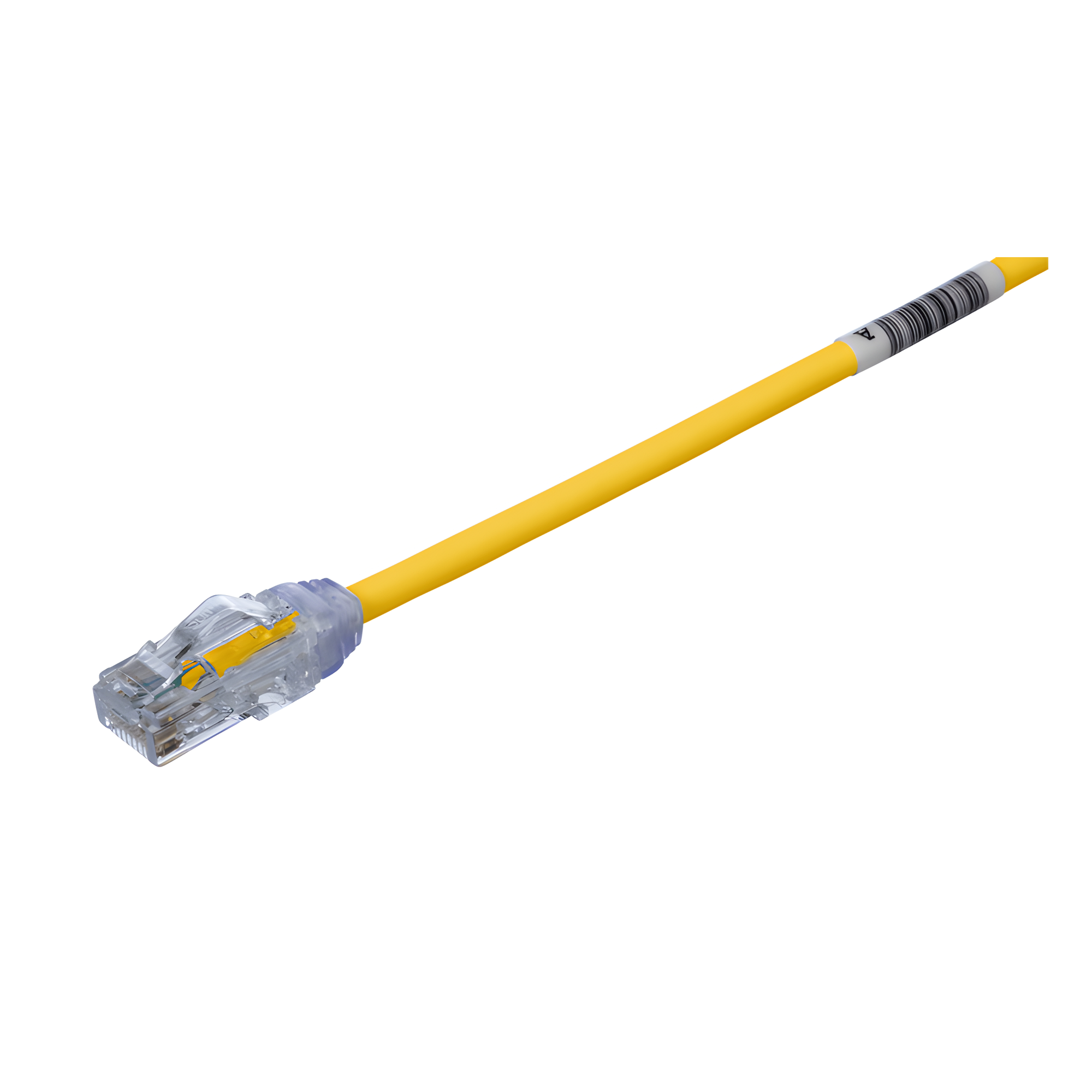 Cable de Parcheo UTP / Cat6A / 28AWG / CM-LSZH / 4.57 m (15 ft) / Amarillo — PANDUIT · SKU UTP28X15YL