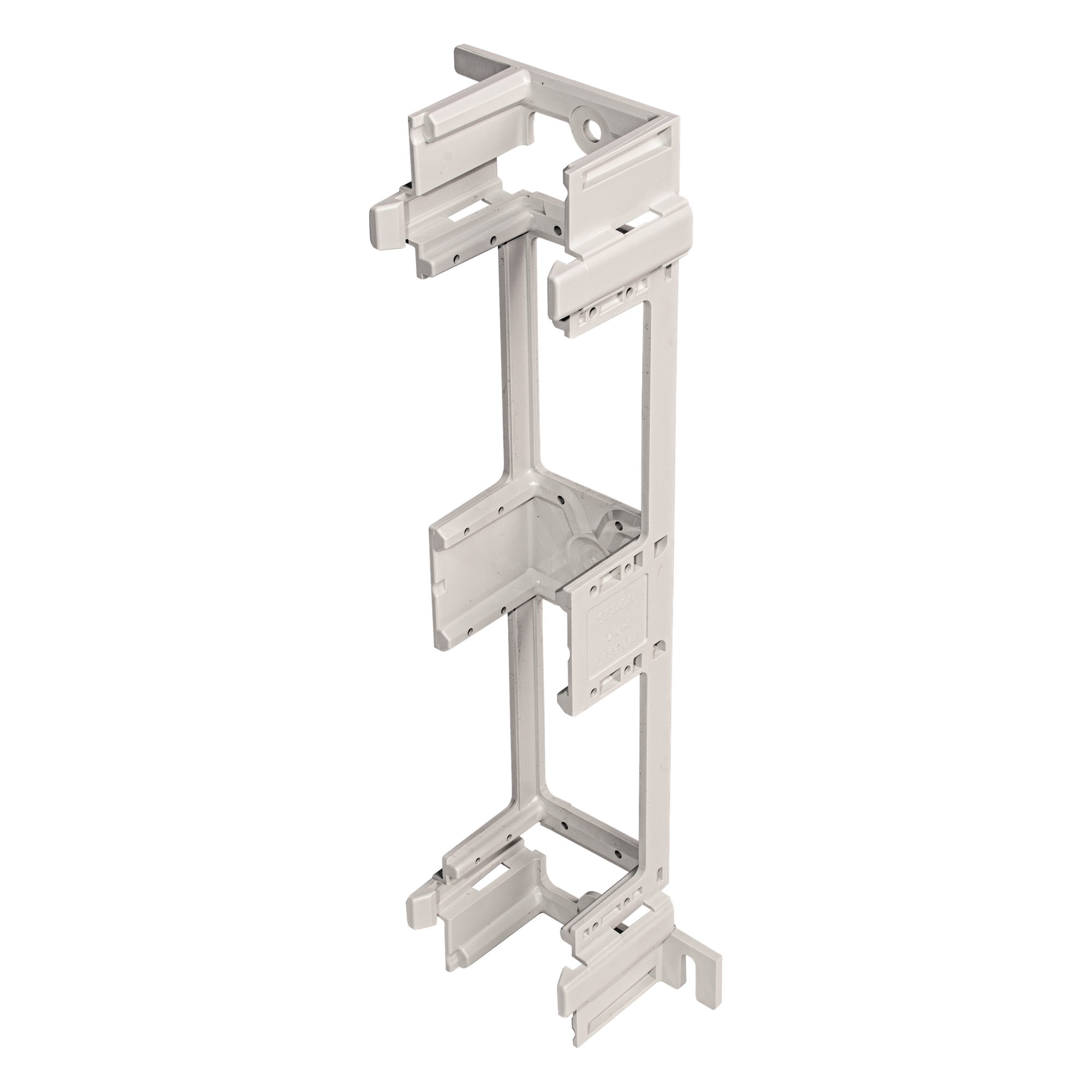 Bracket para Montaje de Regleta / Cat 5e / 22-26 AWG / 6 Conectores 25 Pares / VoIP y Gigabit Ethernet — SIEMON · SKU S89D