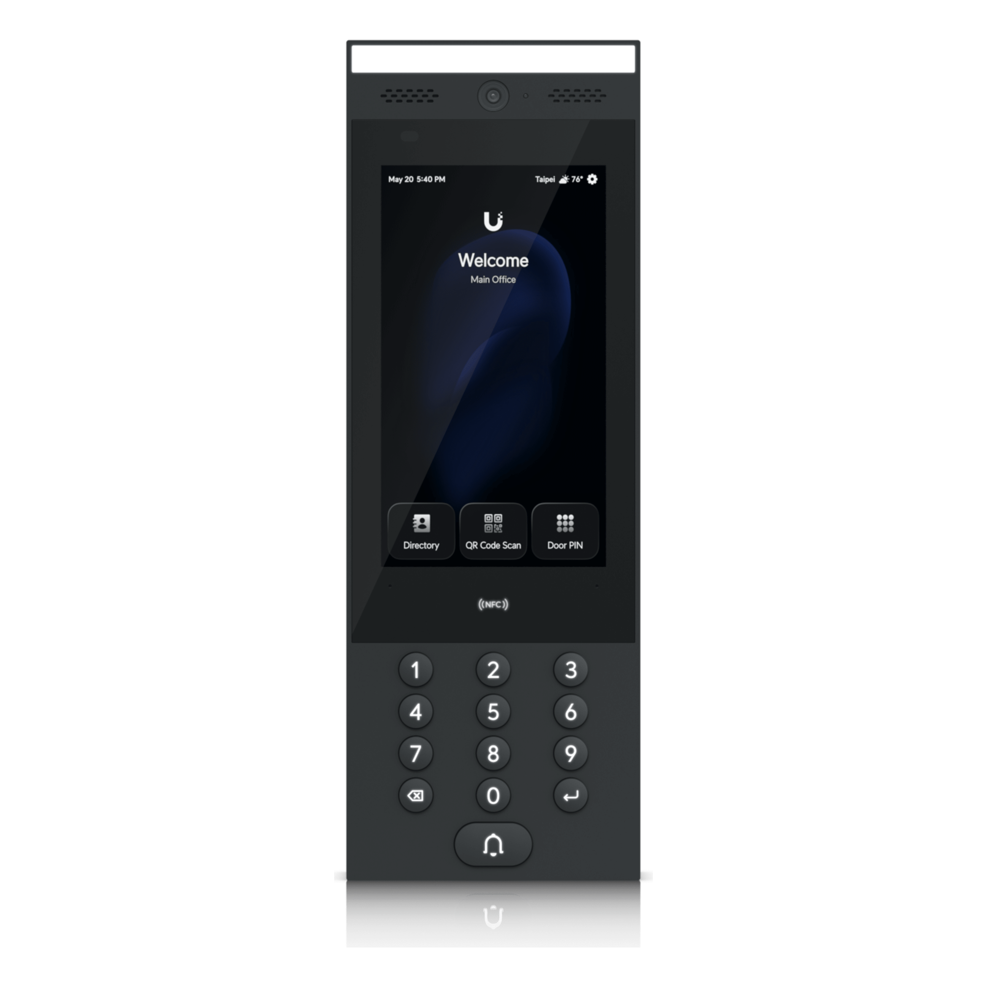 G3 Intercom Videoportero IP Interior/Exterior para Gestión de Accesos Residenciales y Comerciales, con Cámara Integrada, Pantalla Táctil de 7" y Soporte para NFC y Desbloqueo Móvil