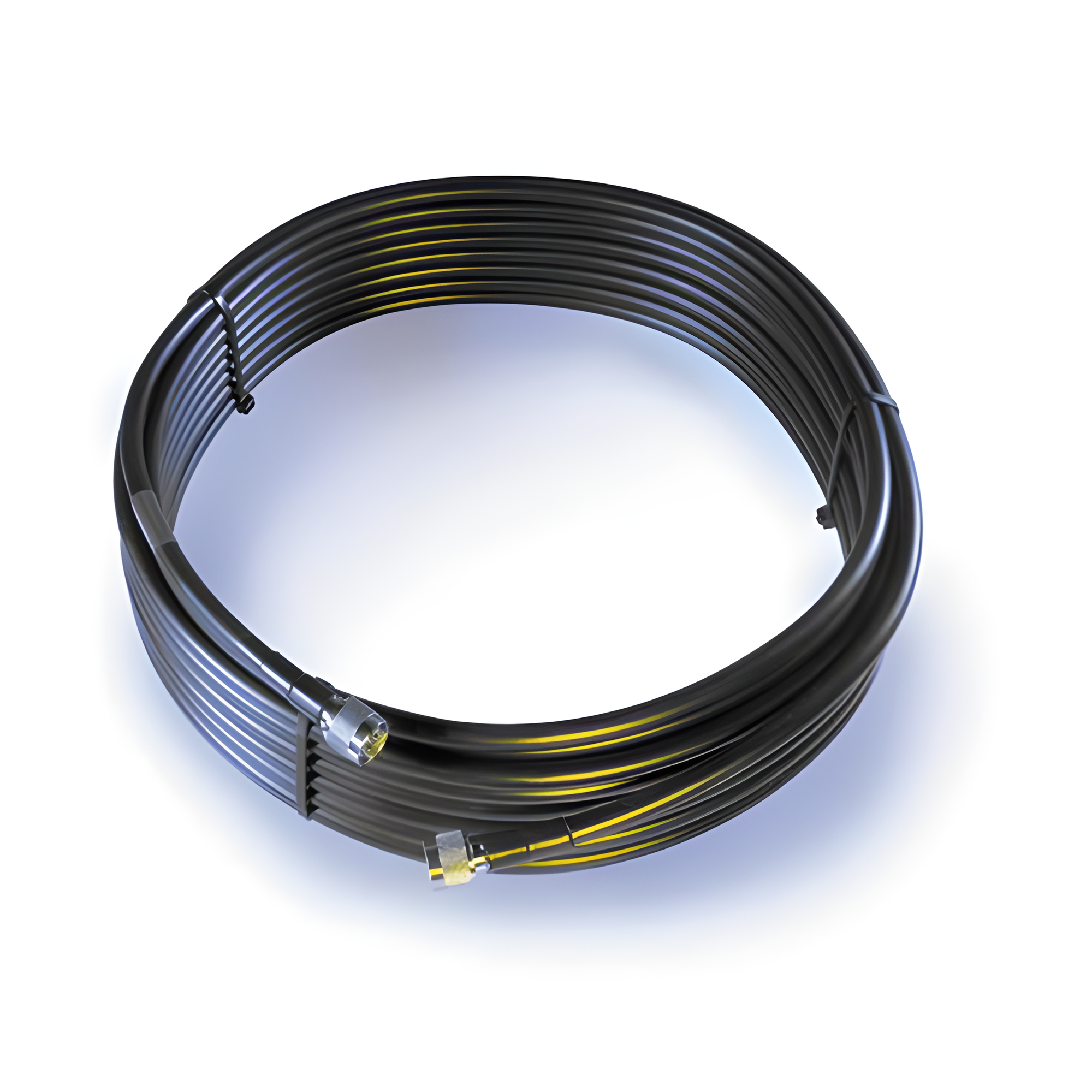 Cable Coaxial de Baja Pérdida / 22.86 m (75 pies) / Conector N Macho / Wilson-400 Equivalente LMR400 / 50 Ohms / Blindaje >90 dB — WILSONPRO / WEBOOST · SKU 952-375